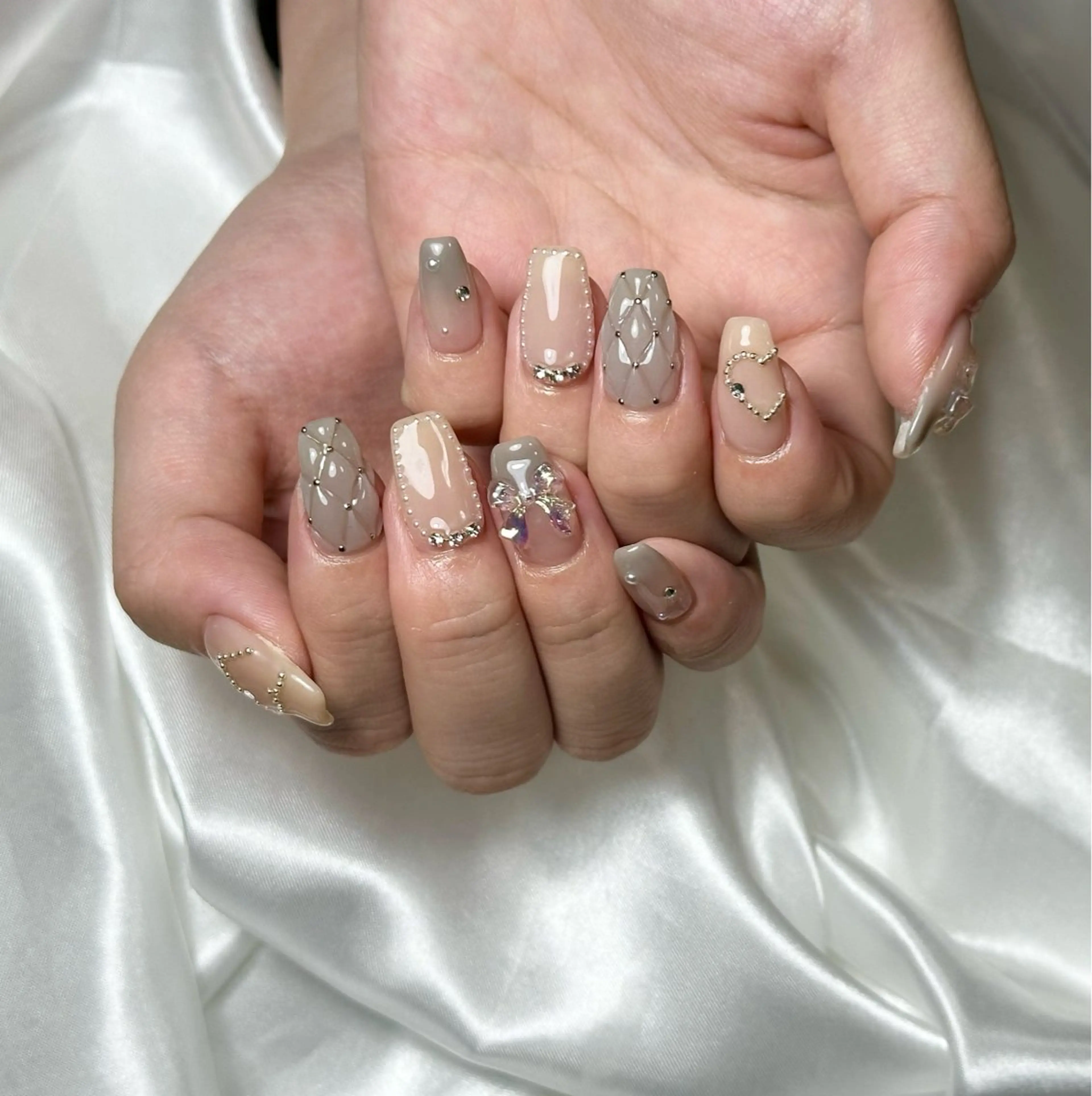 ネイル ハンドネイル three 0 nail spaceのネイルデザイン