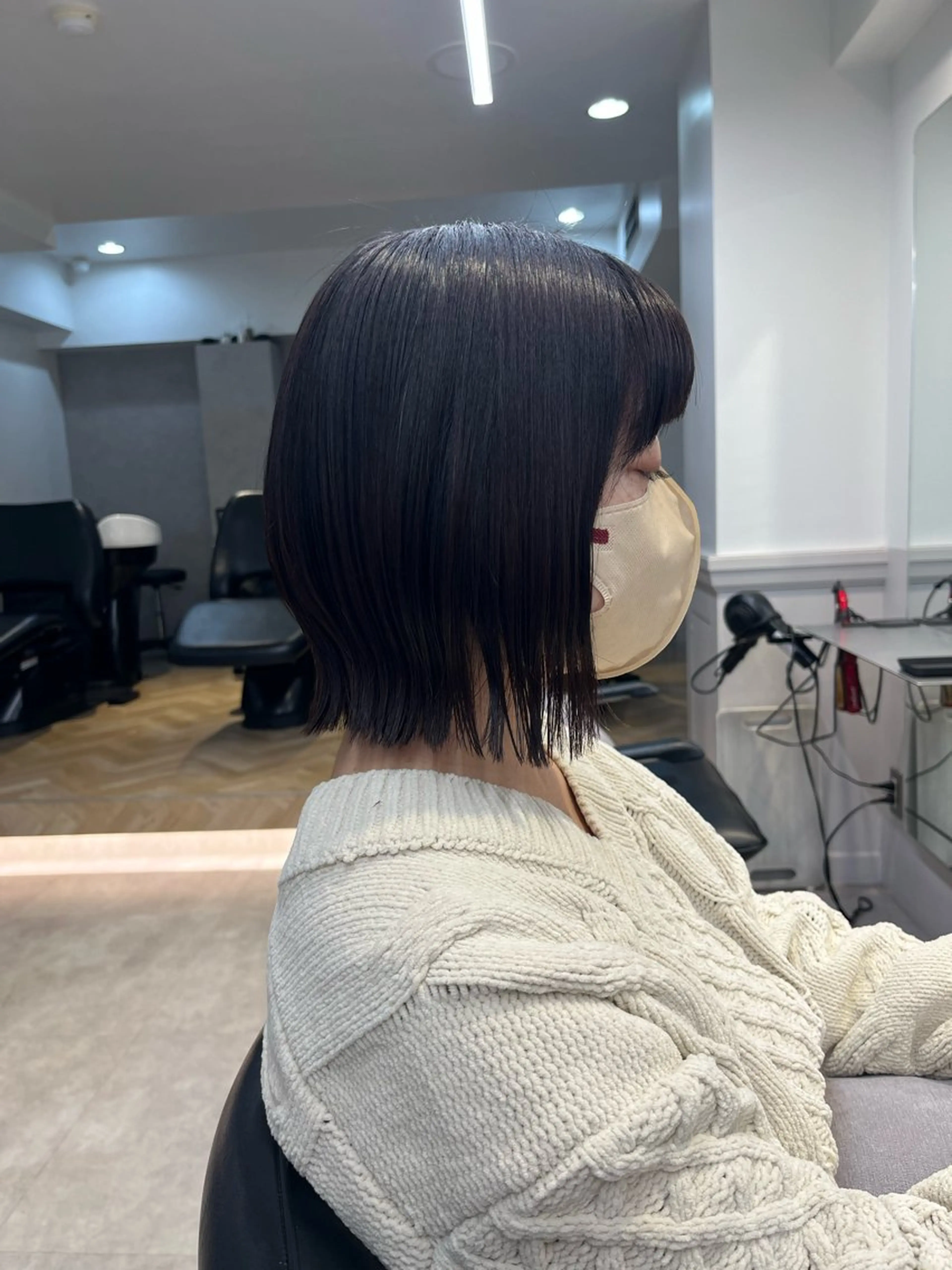 ショート ボブ 外ハネヘア マミ☁️ヘアセット /お呼ばれヘア/銀座のヘアスタイル