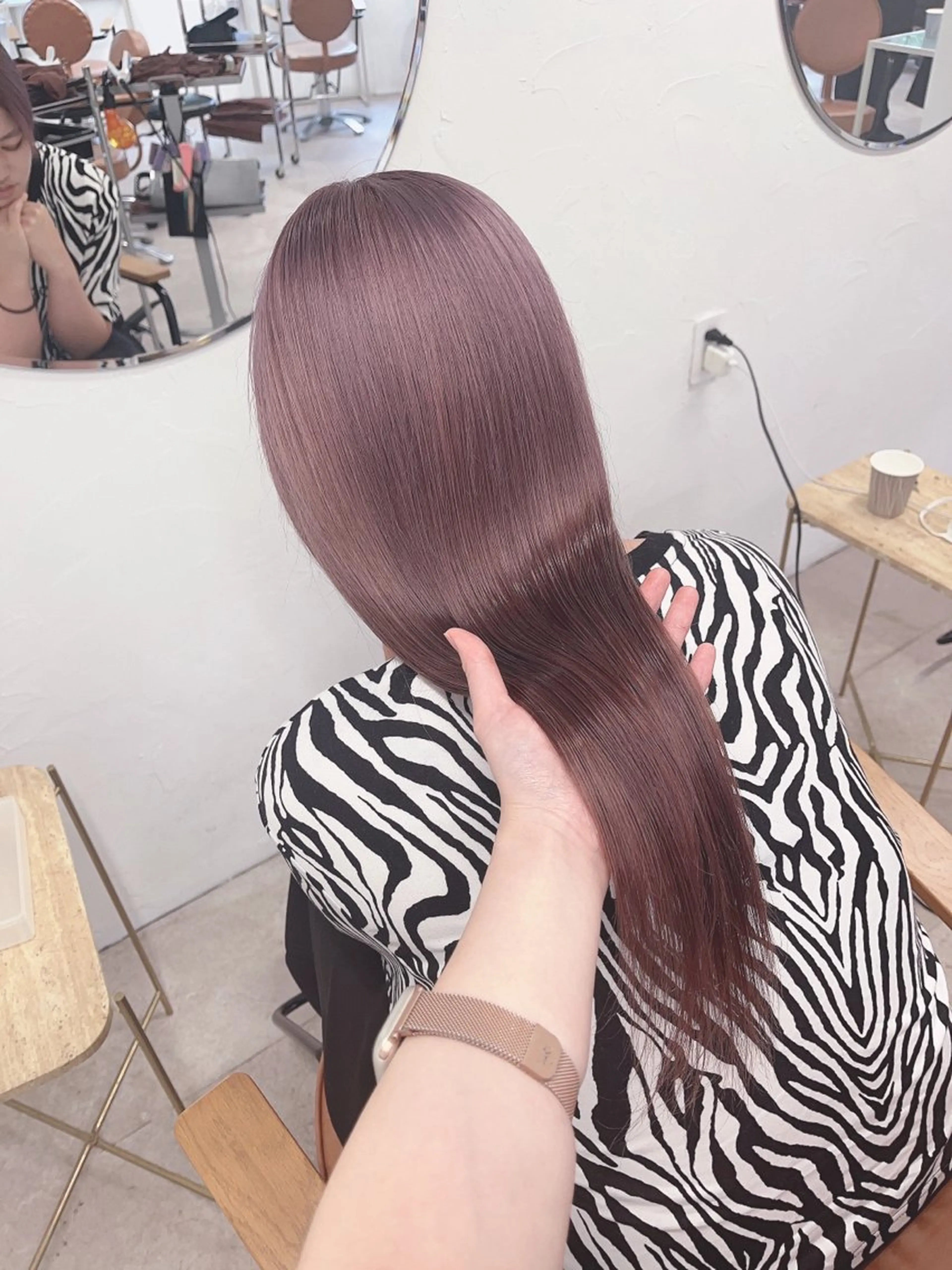 ロング カラー 新規割引あり♡ yuuのヘアスタイル