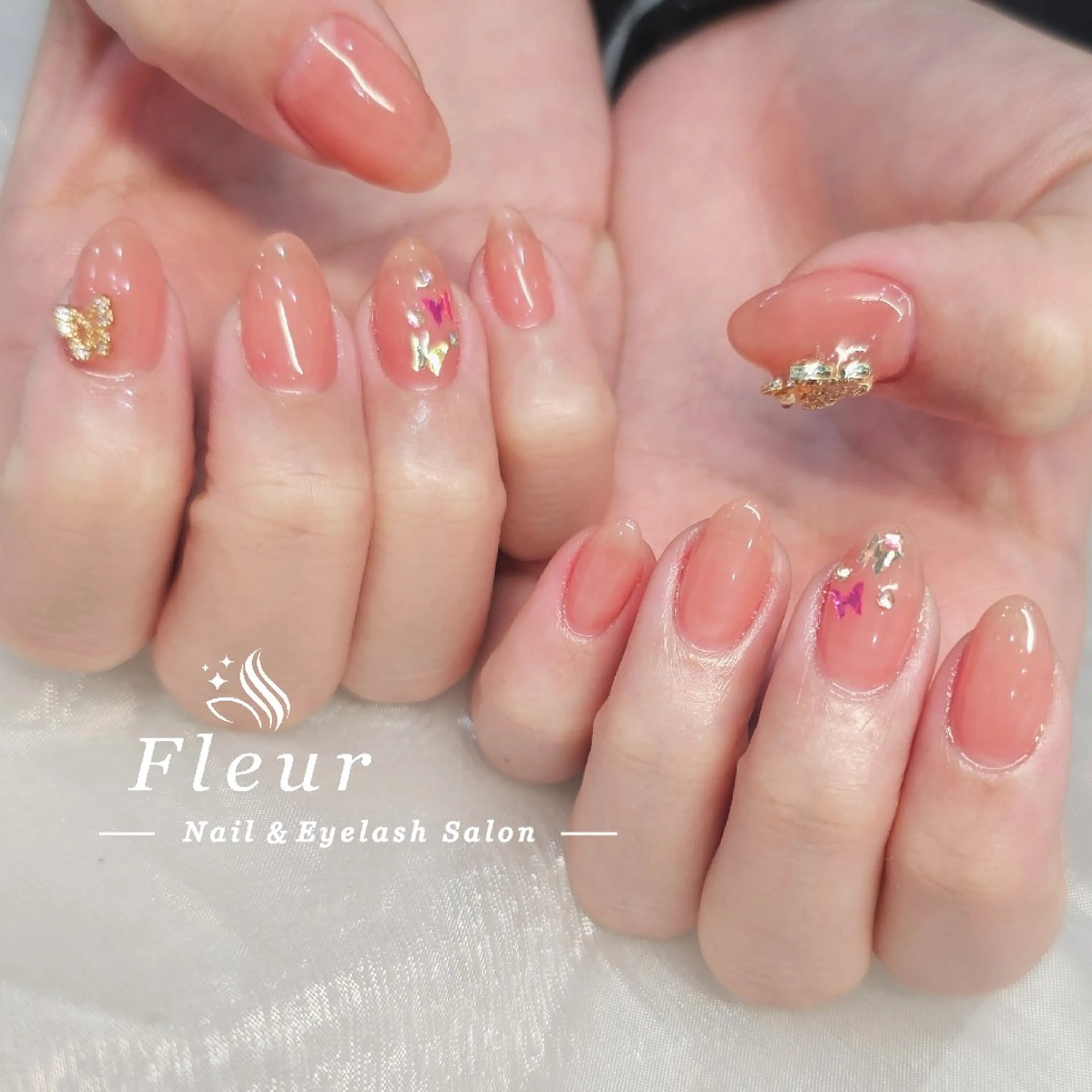 ネイル nail&eye ♡Fleur♡のネイルデザイン