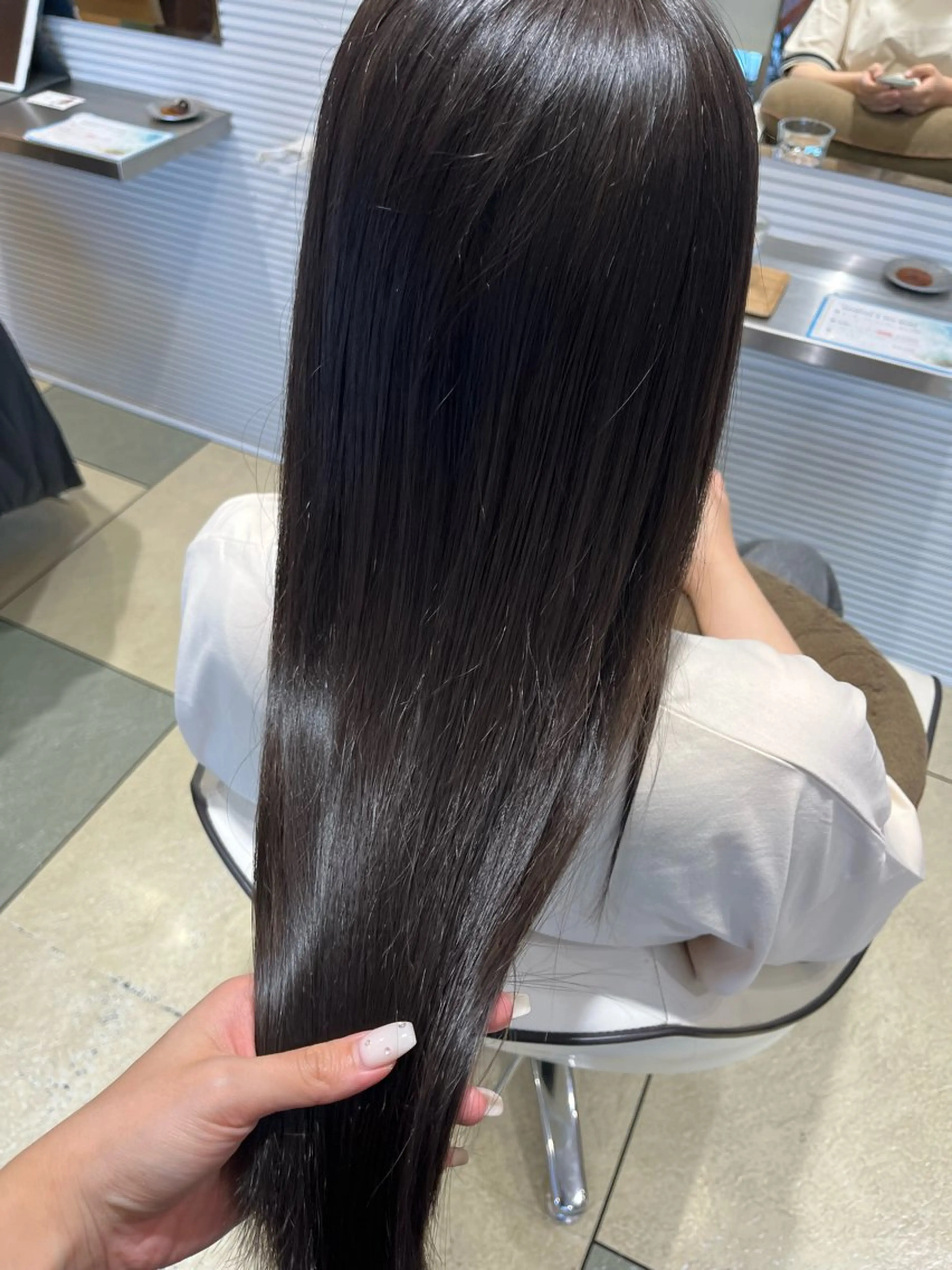 ロング ボヌールソレイユ所属・☁️彦坂唯有/ 透明感カラー☁️のヘアスタイル