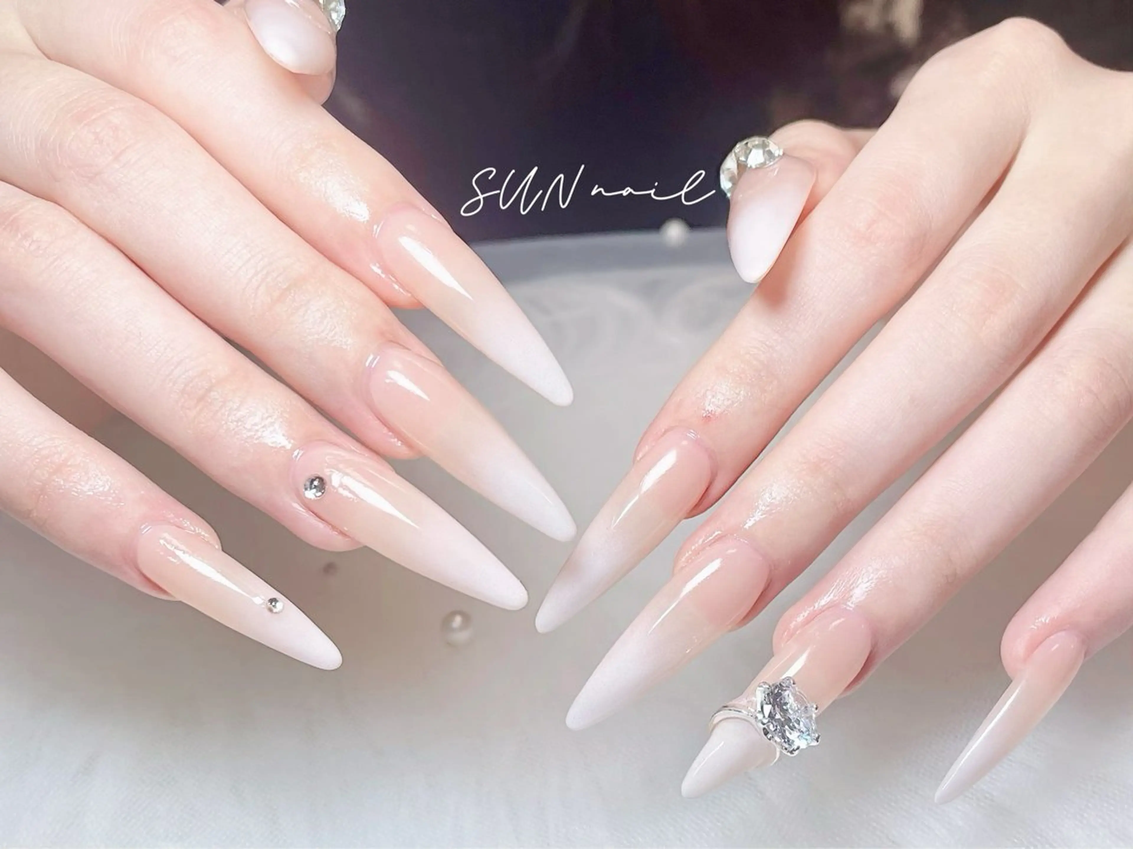 ネイル ハンドネイル ハンドケア SUN nail上本町のネイルデザイン