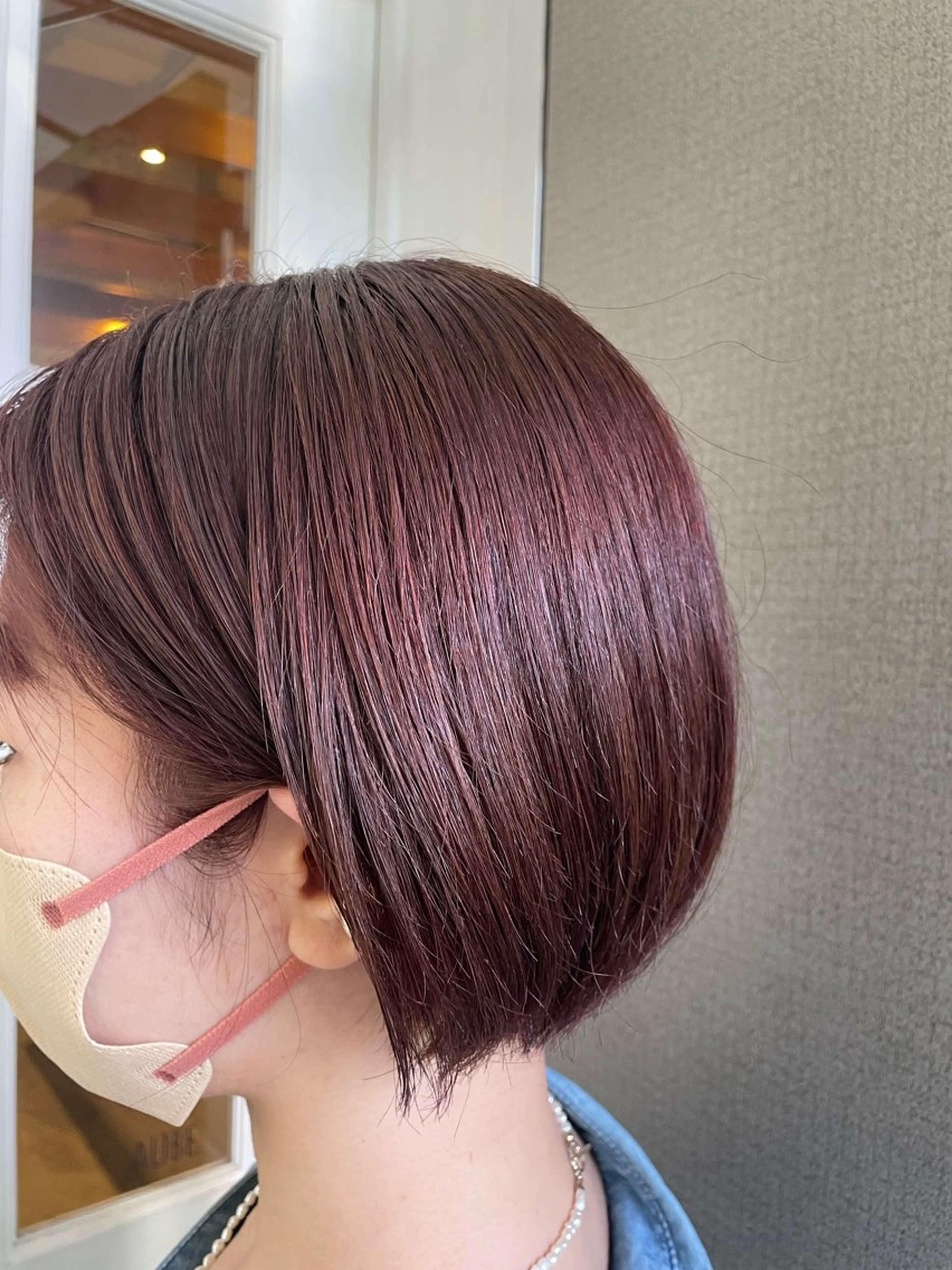 ブリーチなしダブルカラーの写真