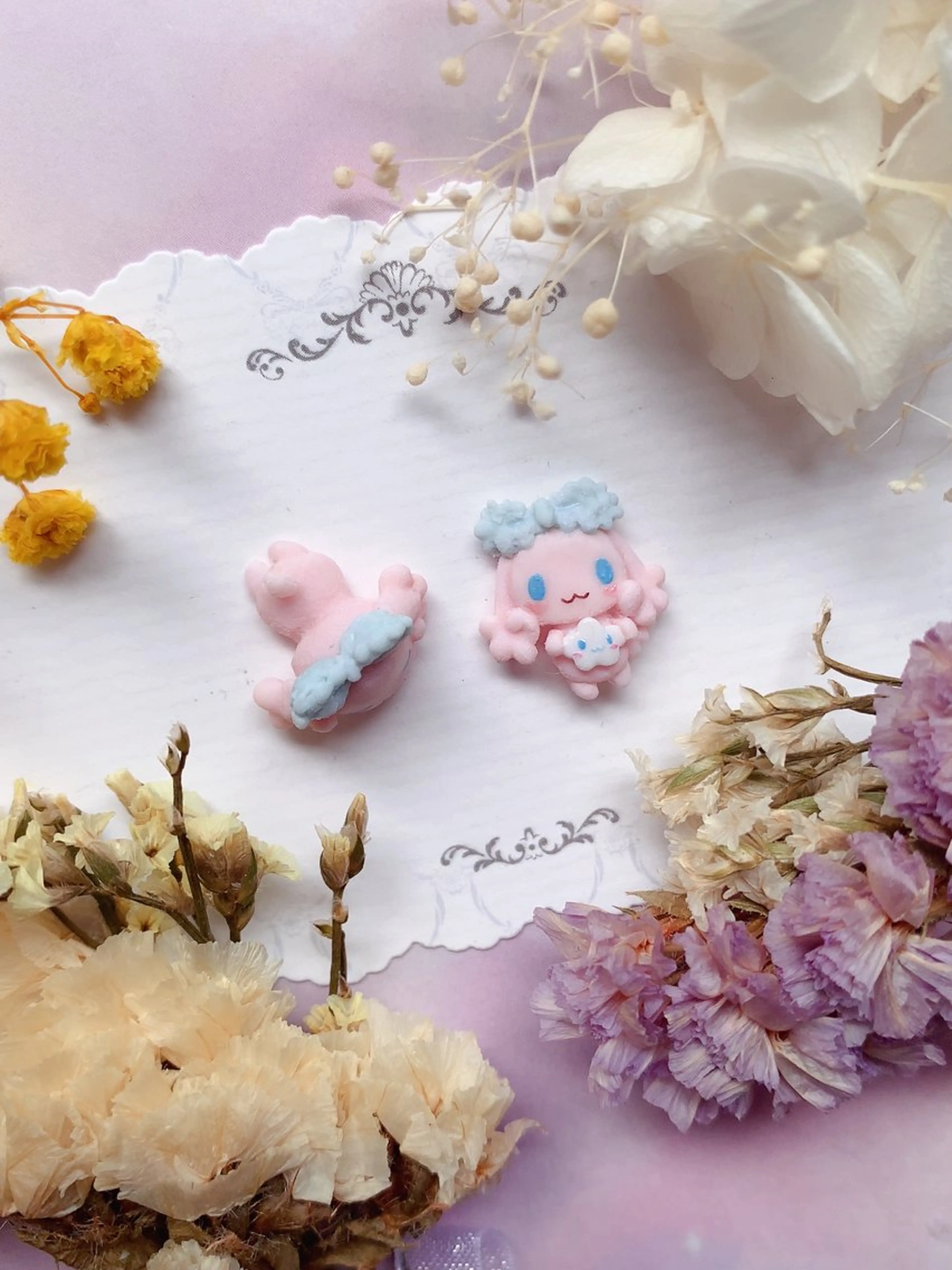 ネイル アートネイル ぷっくりネイル シェアサロンLei.g(レイジー)所属・3Dアートネイル💗 都築レナのネイルデザイン