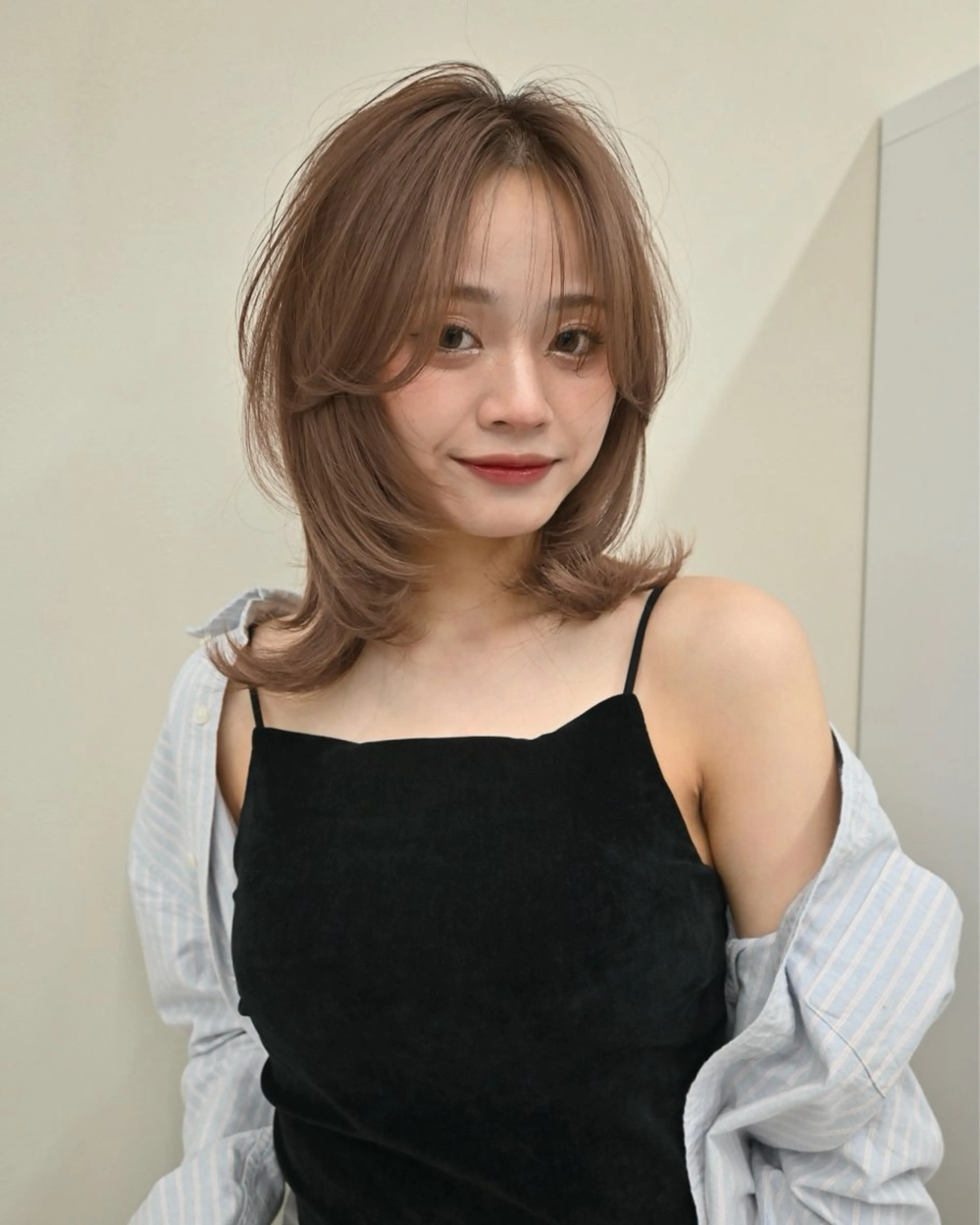 ミディアム カラー カット ヘアカラー トリートメント aya / カットカラーのヘアスタイル