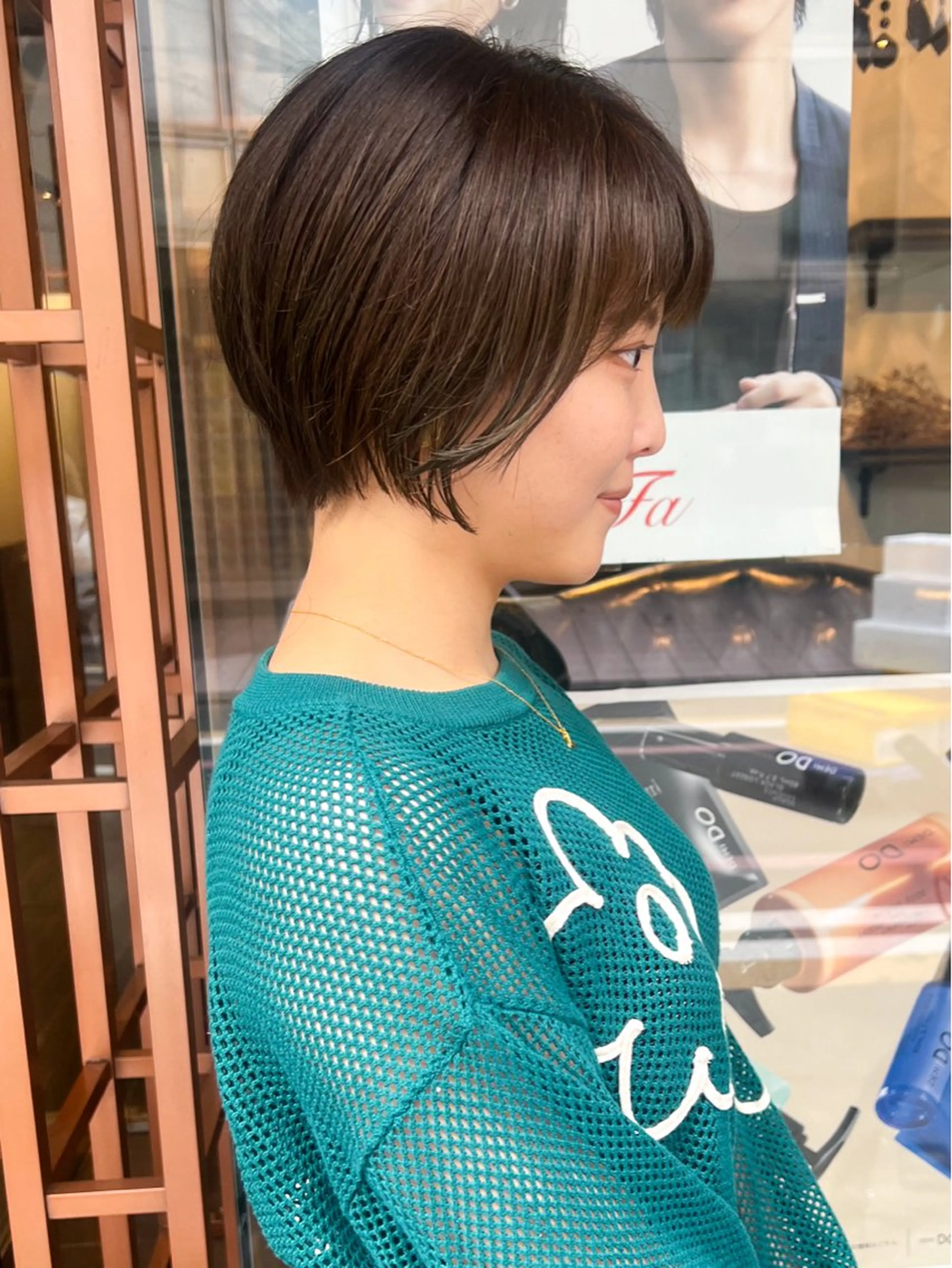 ショート カラー カット ヘッドスパ Aya/四条烏丸/ インナーカラーのヘアスタイル