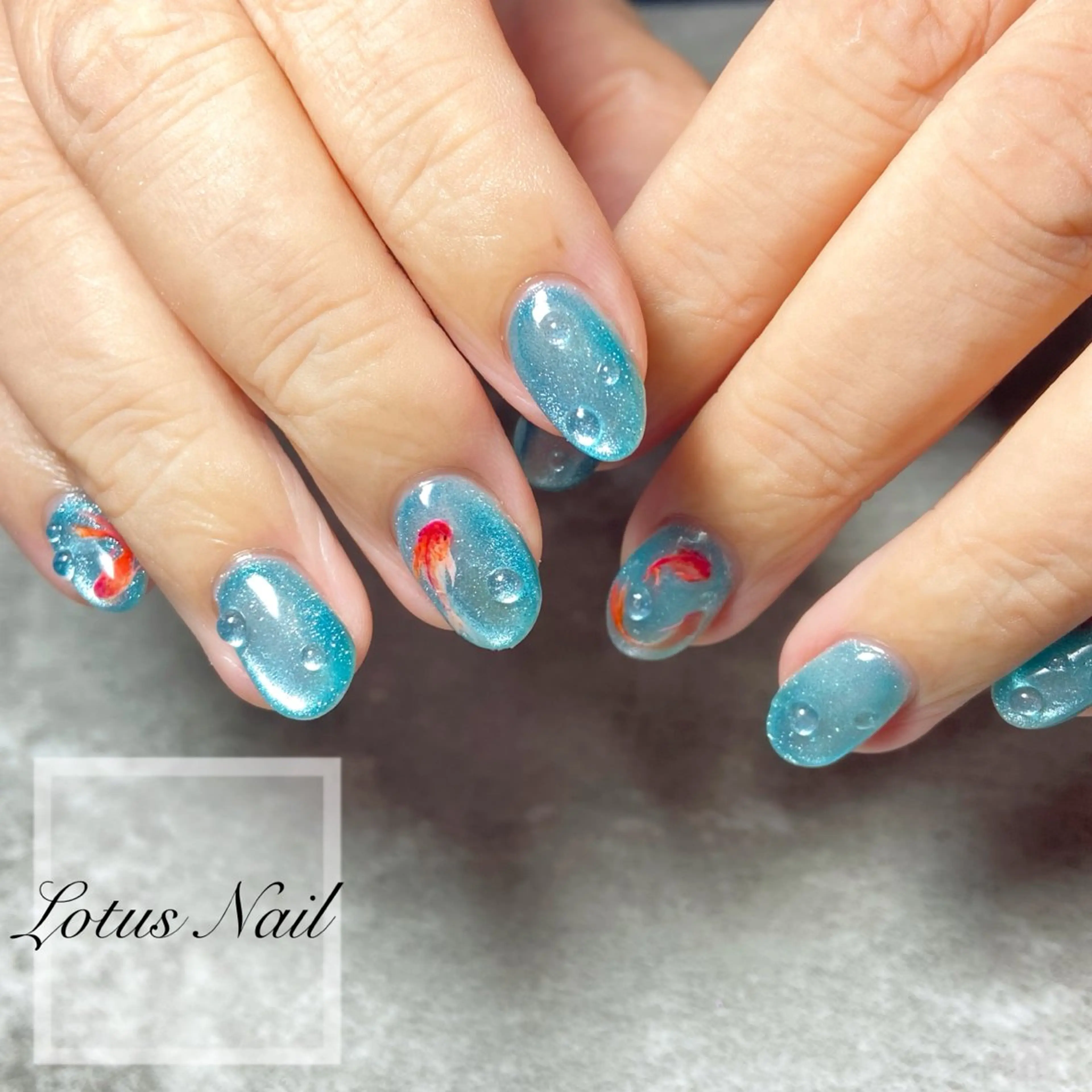 ネイル ハンドネイル Lotus Nailのネイルデザイン