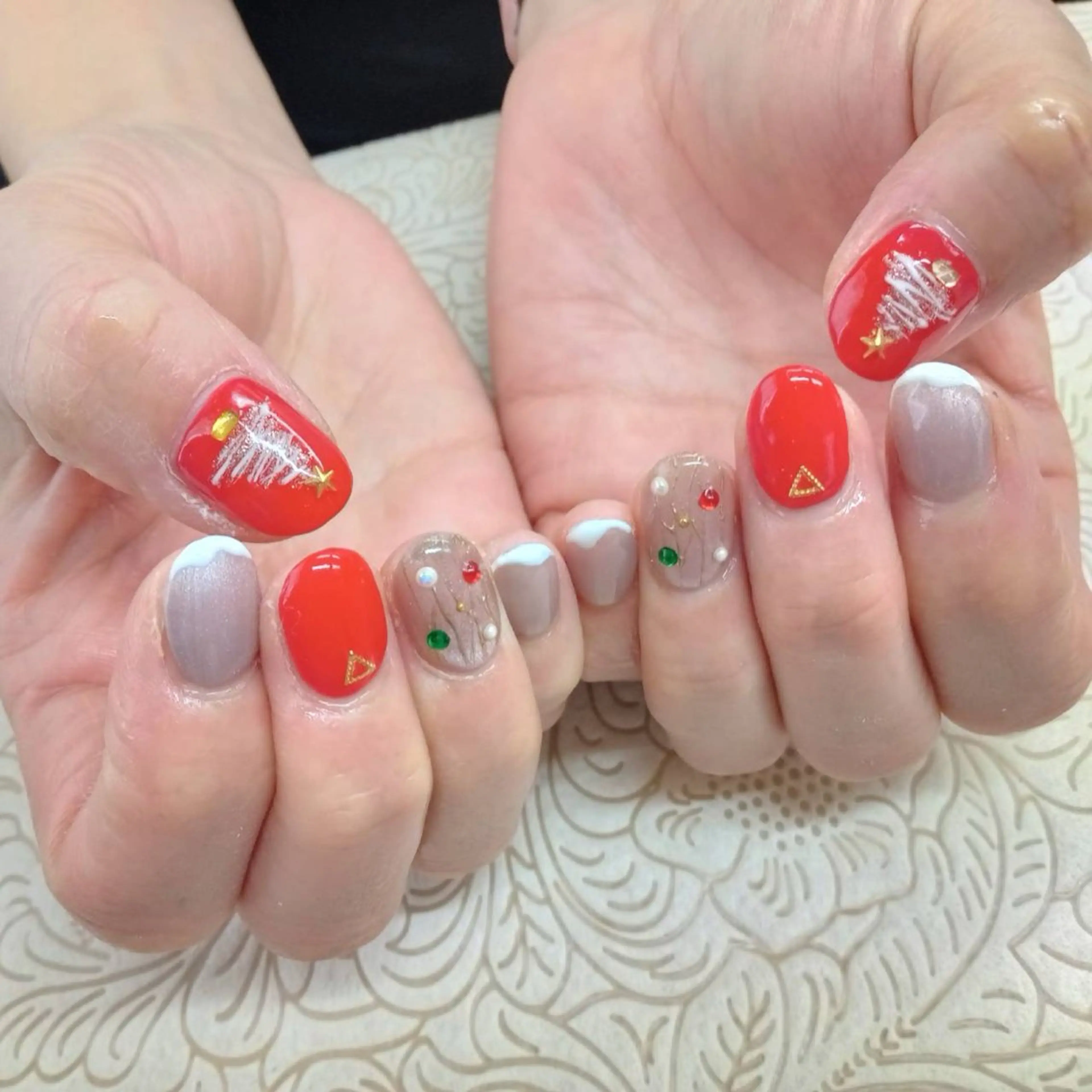 ネイル フラワーネイル precious nail room所属・precious nail roomのネイルデザイン