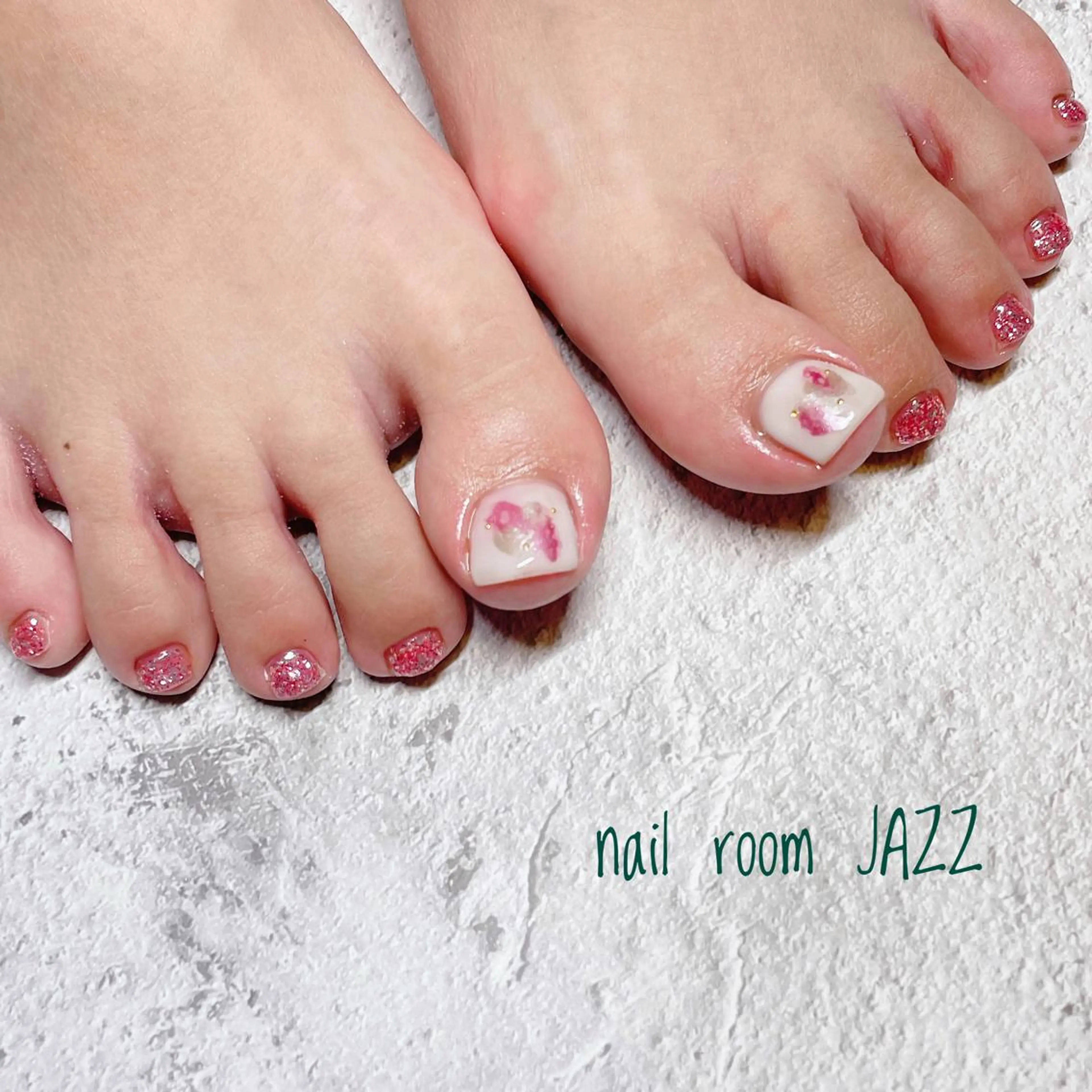 ネイル フットネイル JAZZ nail roomのネイルデザイン
