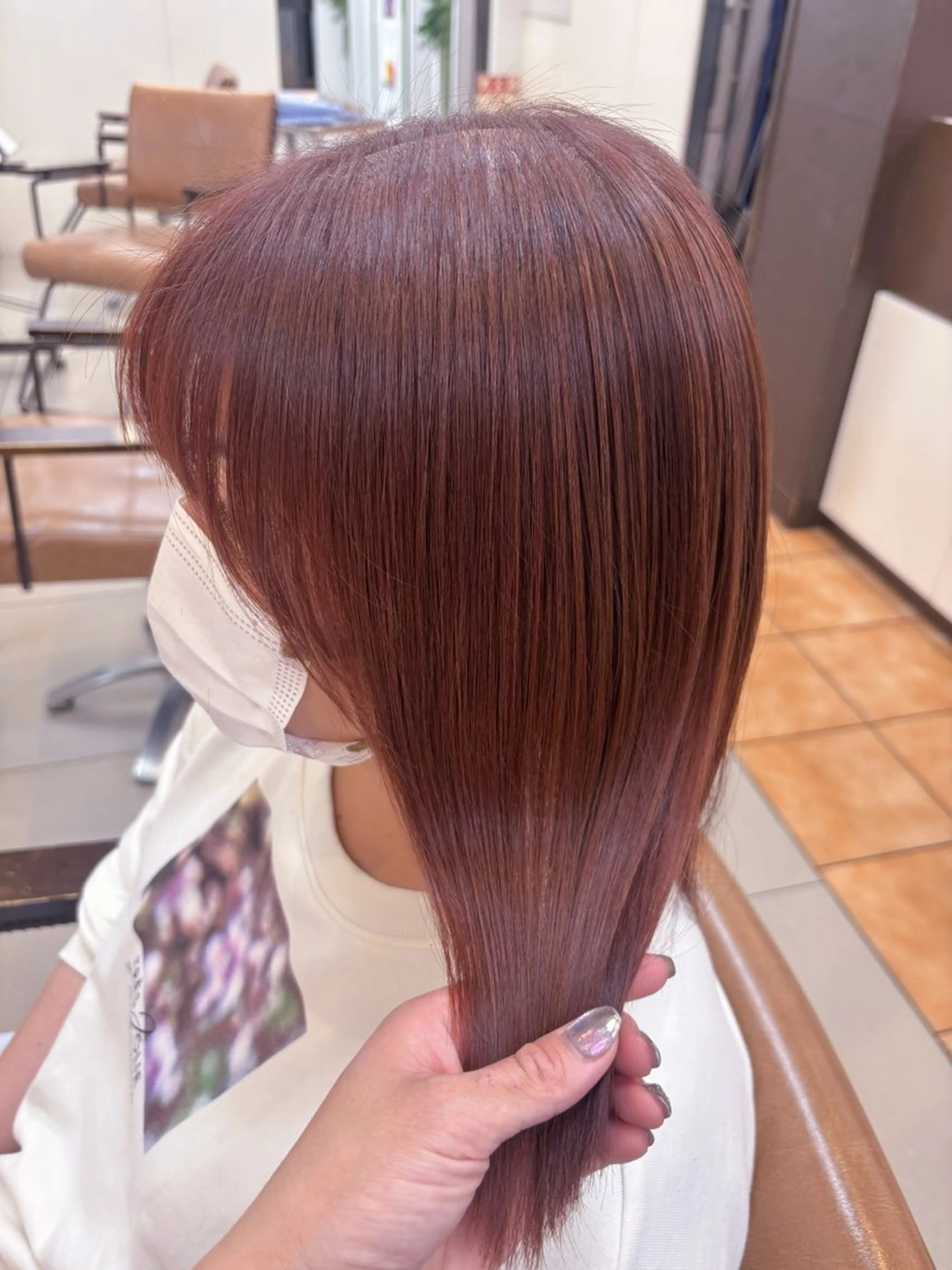 ミディアム カラー ラベンダーカラー ラベンダーピンク ピンクカラー 髪質改善 トリートメント ヘアカラー トリートメント 頭皮×髪質改善 透明感カラー💎中村のヘアスタイル