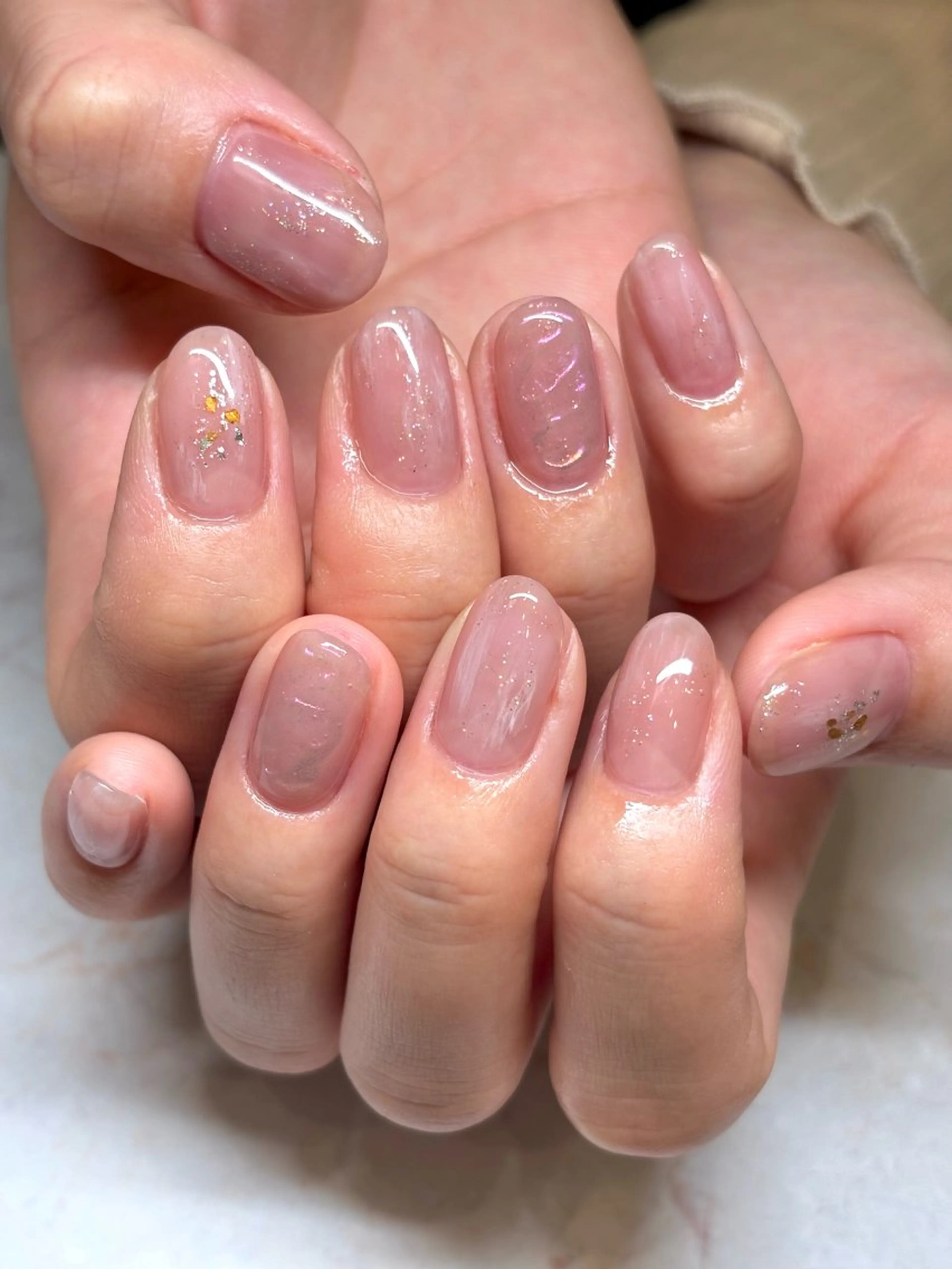 キッズ ネイル ジェルネイル マグネットネイル ミラーネイル ニュアンスネイル オフィスネイル ハンドネイル illum hicariのネイルデザイン