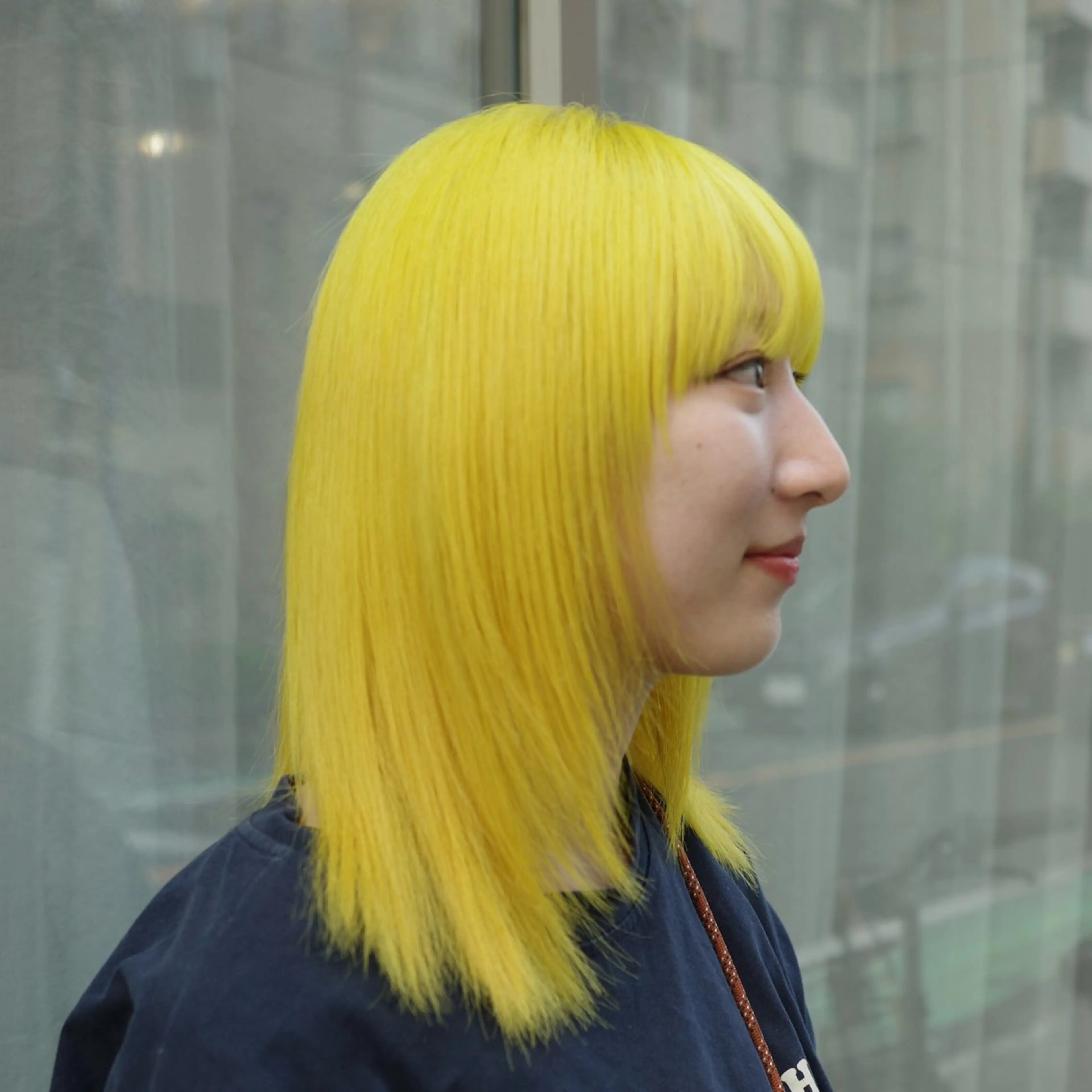 ミディアム カラー ohasi yunaのヘアスタイル