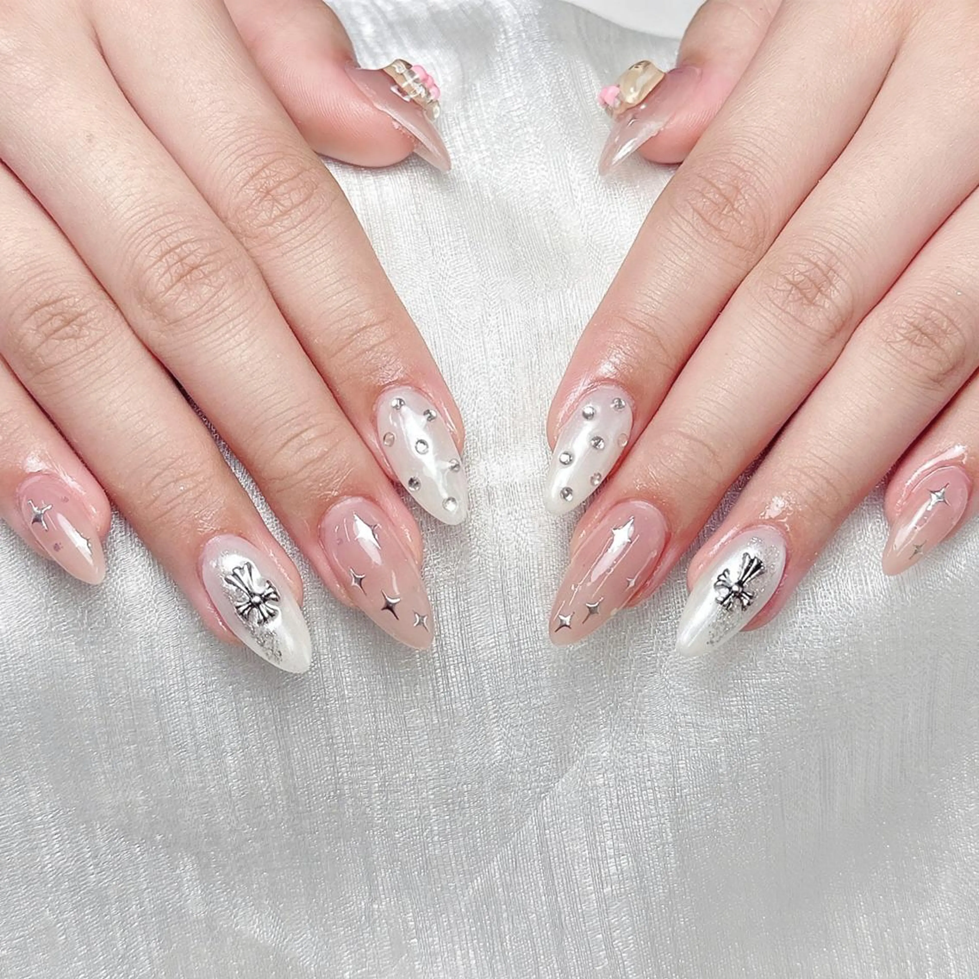 ネイル 🦋チップ長さだし 専門店🦋のネイルデザイン