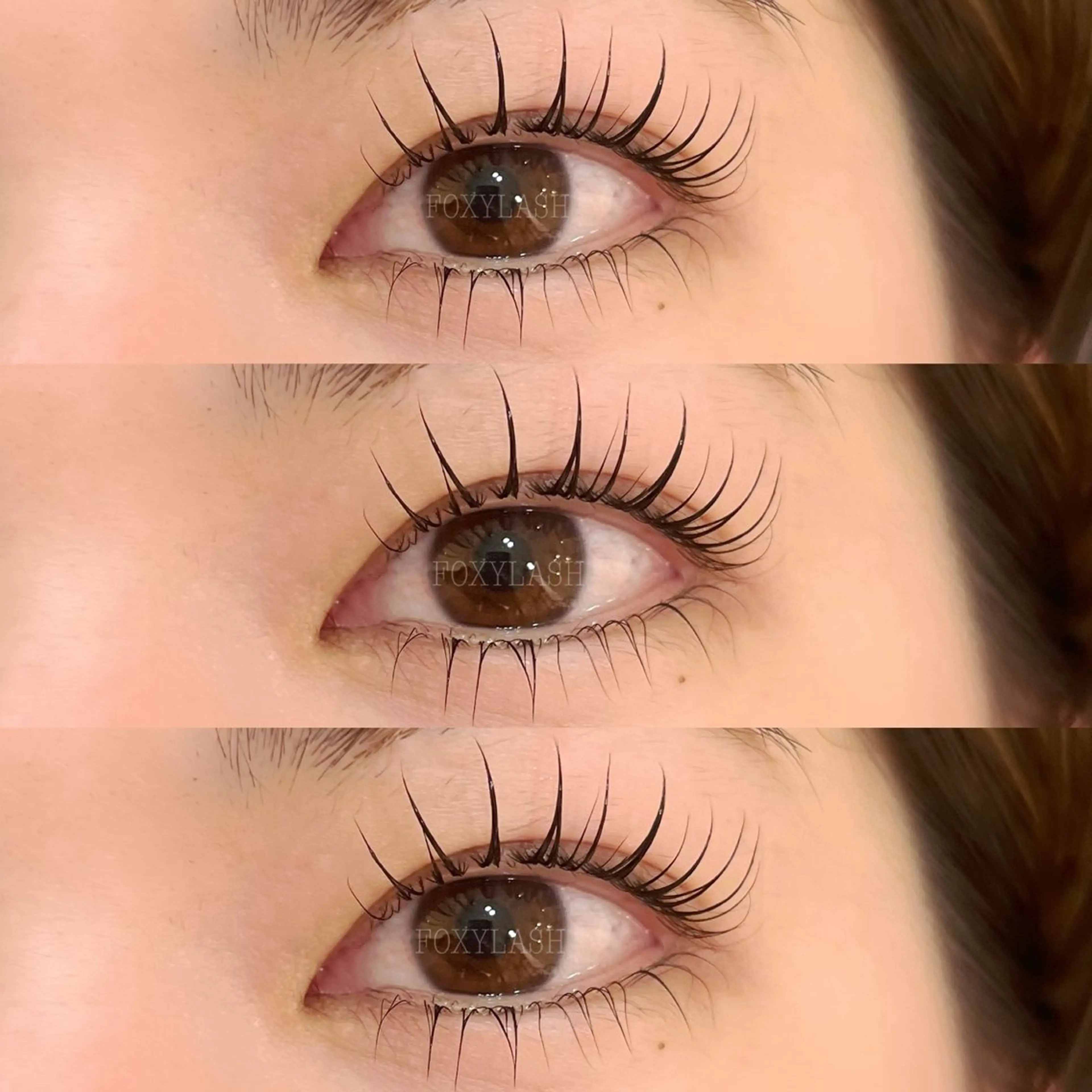 マツエク・マツパ Dカール マツパ FOXYLASH難波 kitamuraのマツエク・マツパデザイン