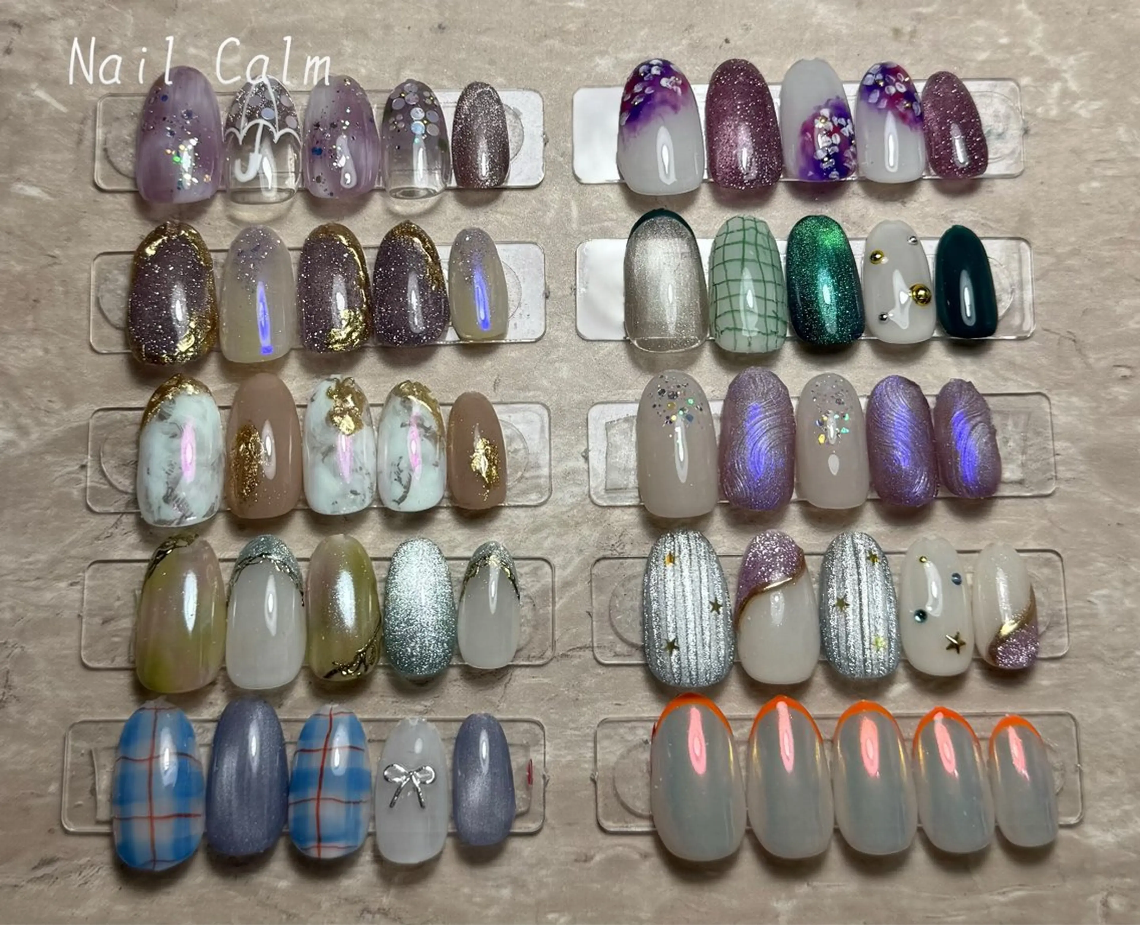 ネイル アートネイル ハンドネイル Nail Calm所属・プライベートサロン Calmのネイルデザイン
