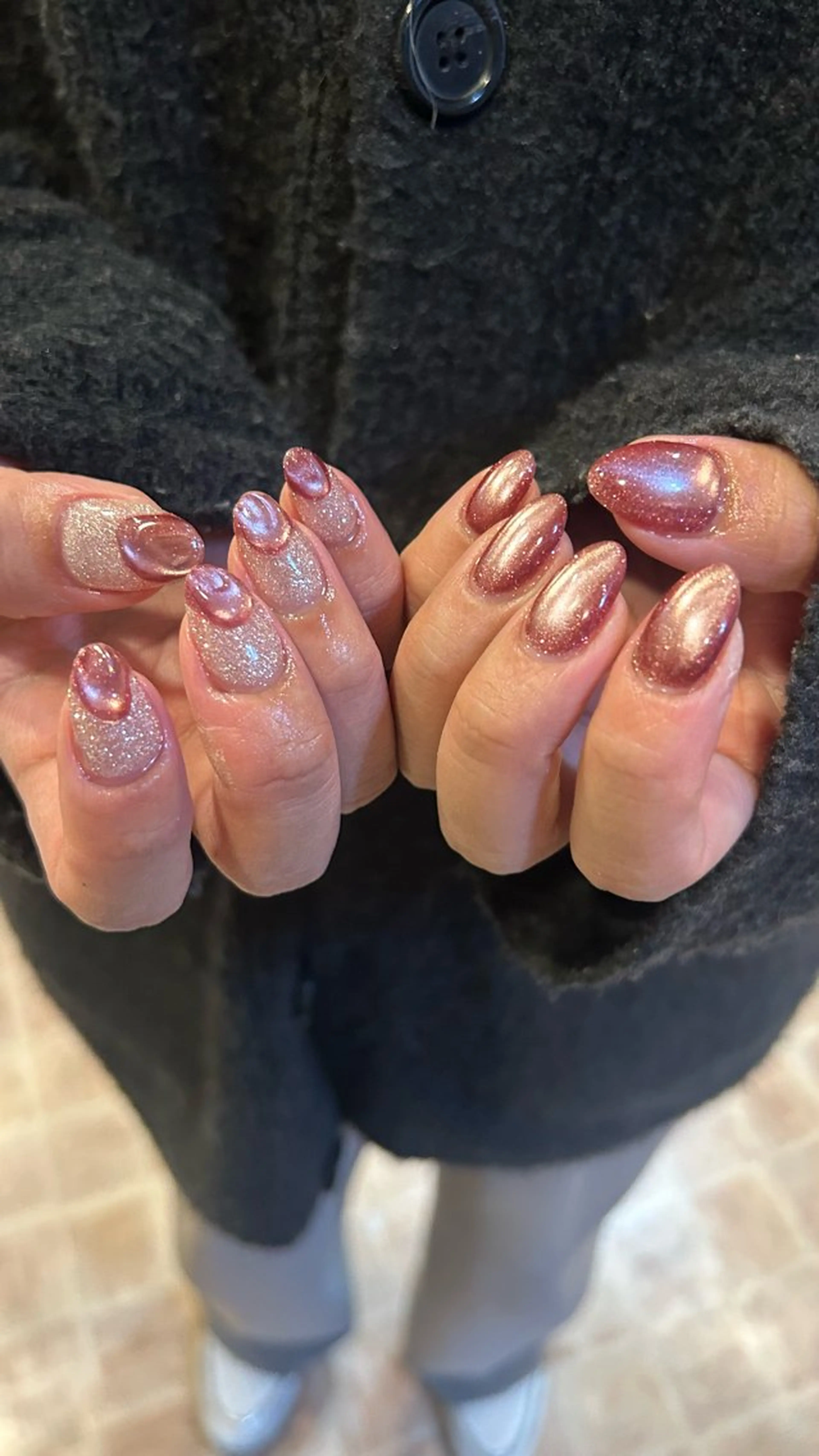 ネイル フラッシュネイル マグネットネイル ハンドネイル sun.lino所属・小野寺 千尋のネイルデザイン