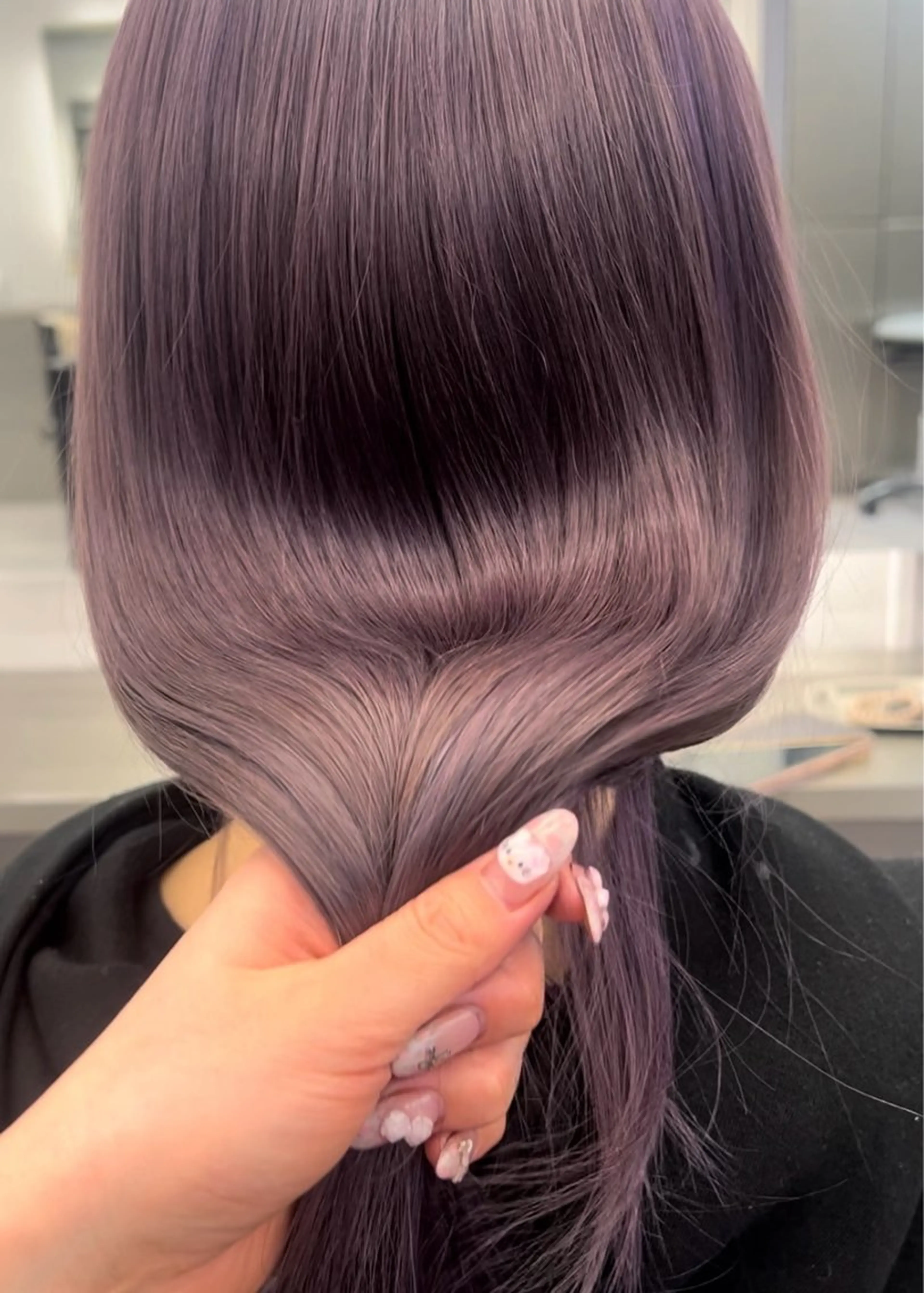 ロング ケアカラー 髪質改善 akari/髪質改善 /ブリーチ/名古屋のヘアスタイル