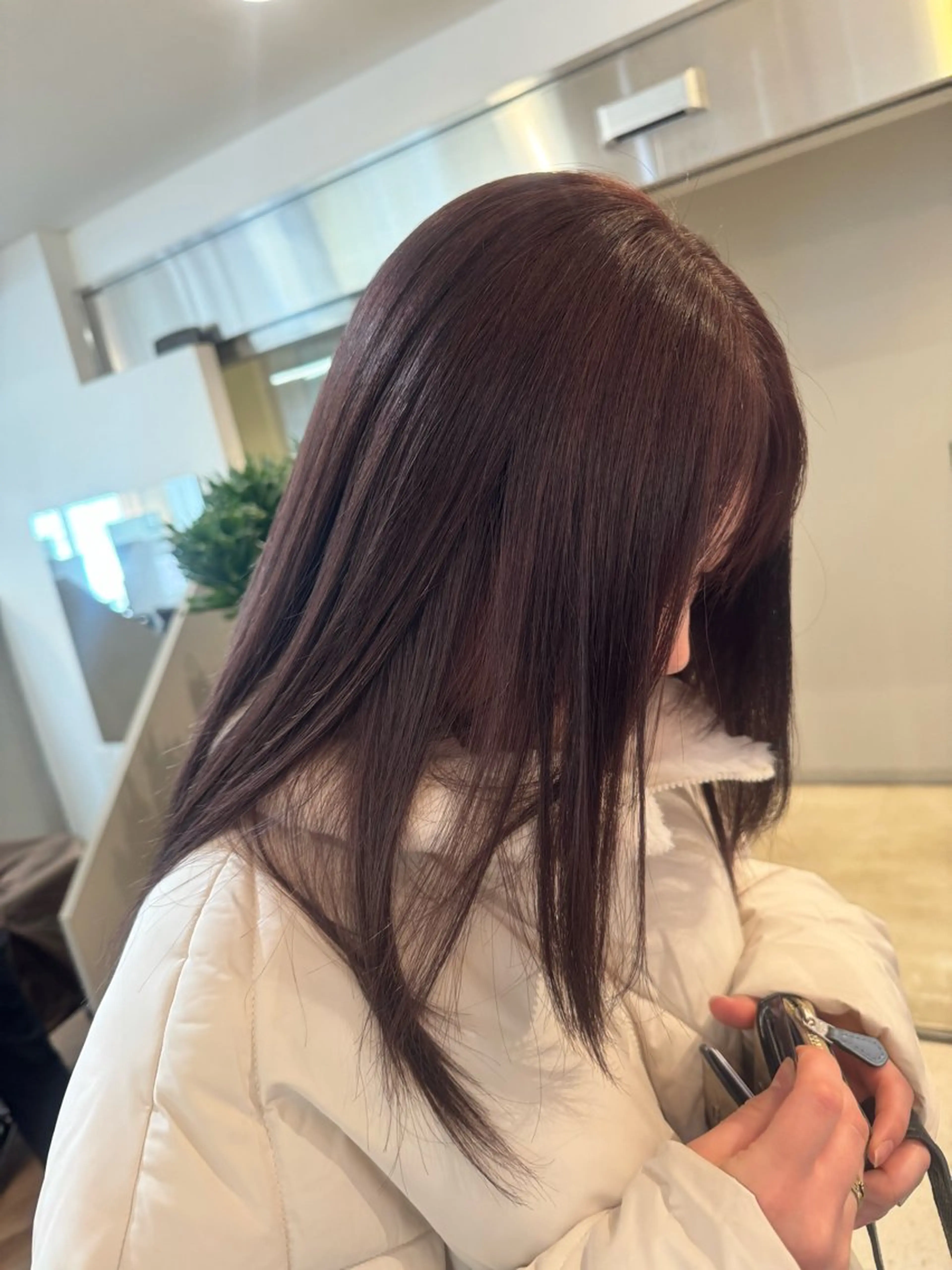 セミロング 箕面/ボブ/ 髪質改善/加藤優眞のヘアスタイル