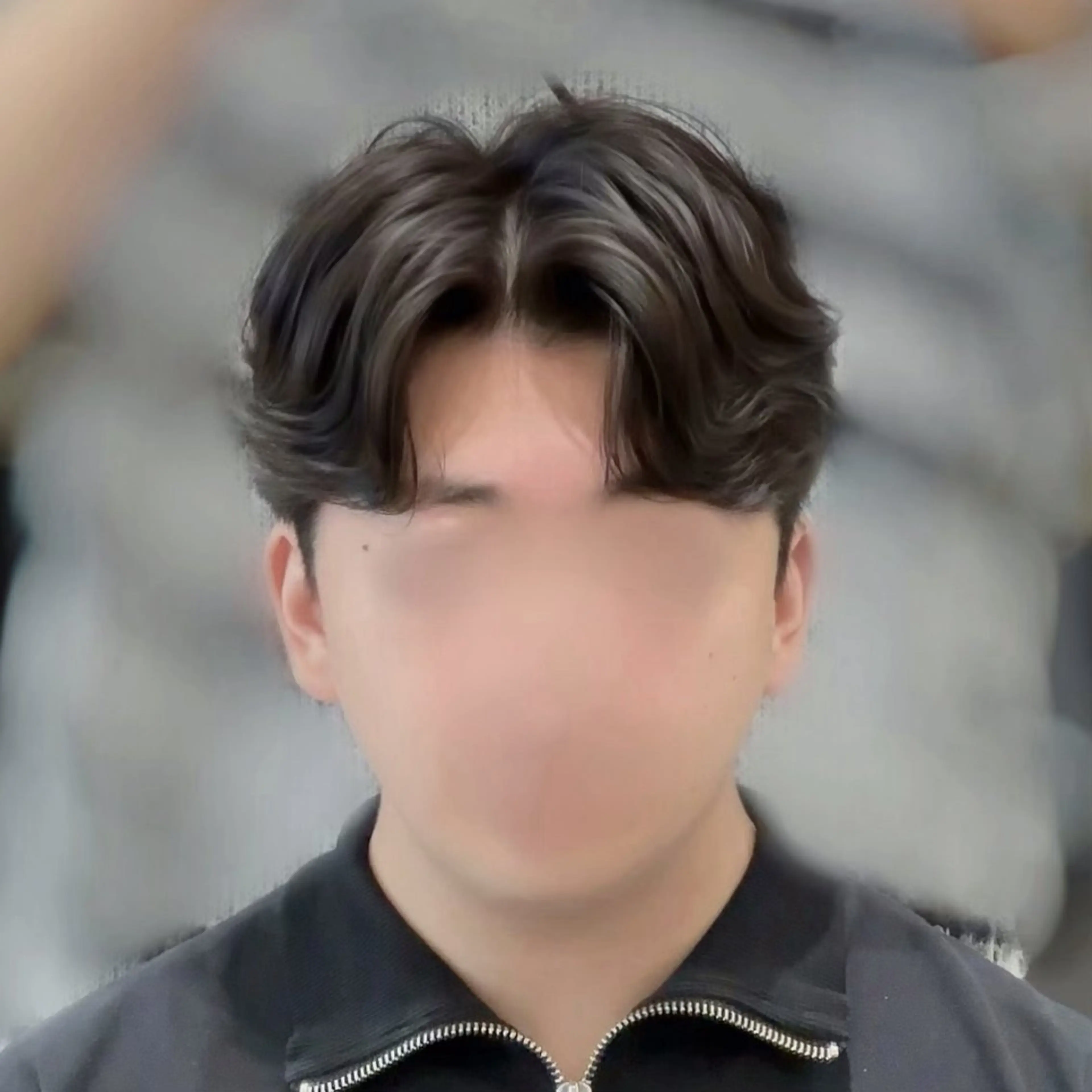 メンズ韓国風！カット、パーマの写真