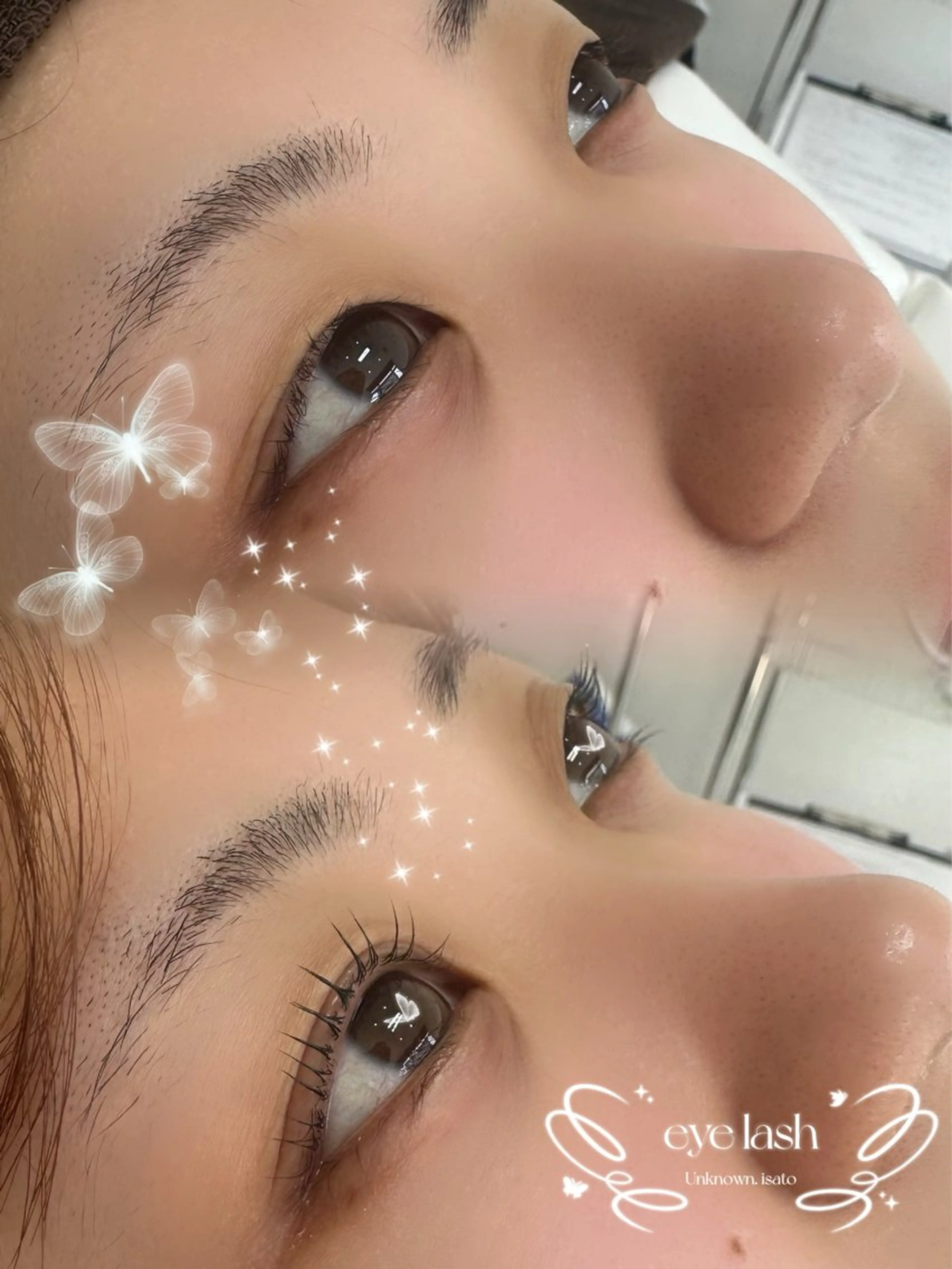 マツエク・マツパ 姫路 Unknown所属・Unknown.姫路 いさと🍓のマツエク・マツパデザイン