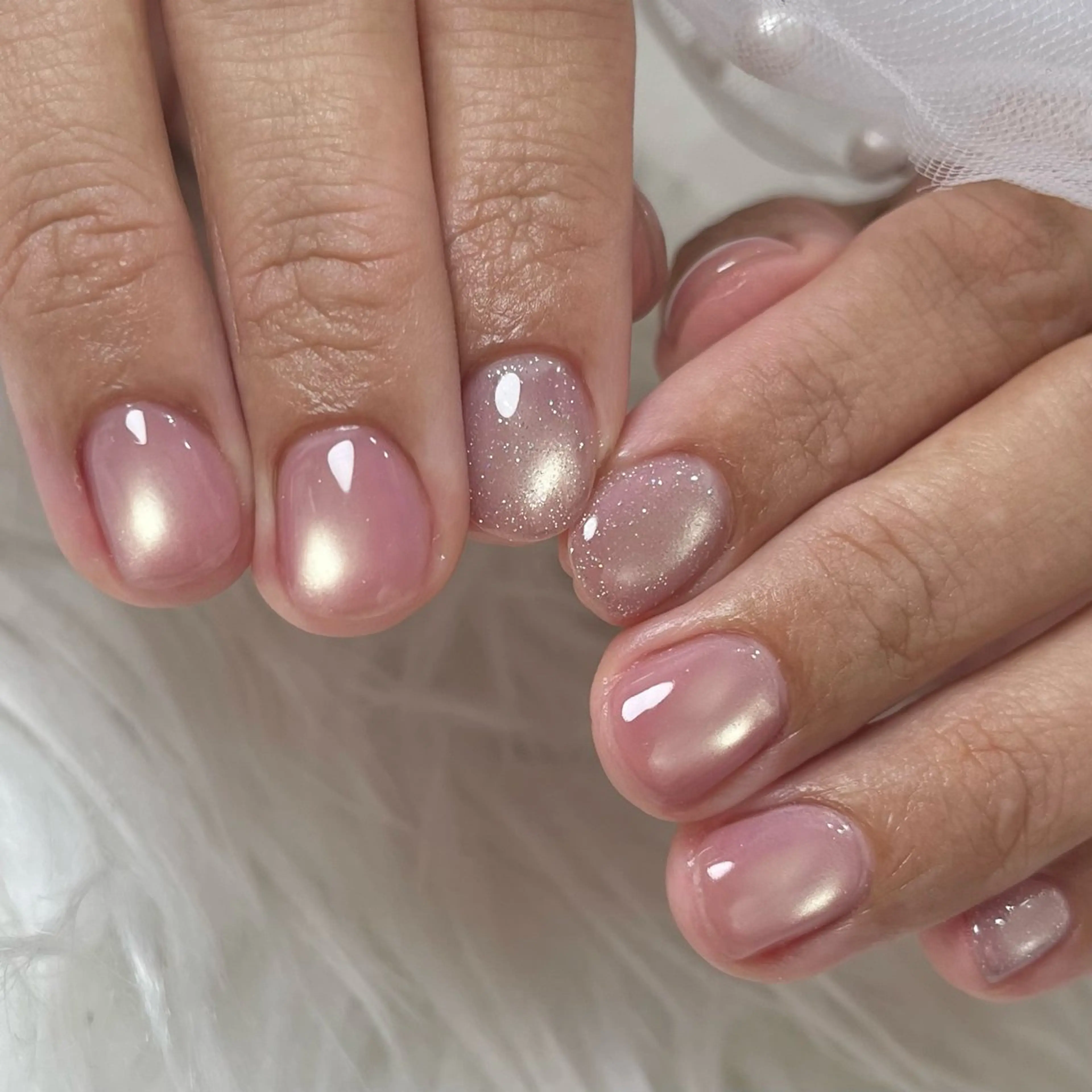 ネイル フラッシュネイル マグネットネイル シンプルネイル EMIKOのネイルデザイン