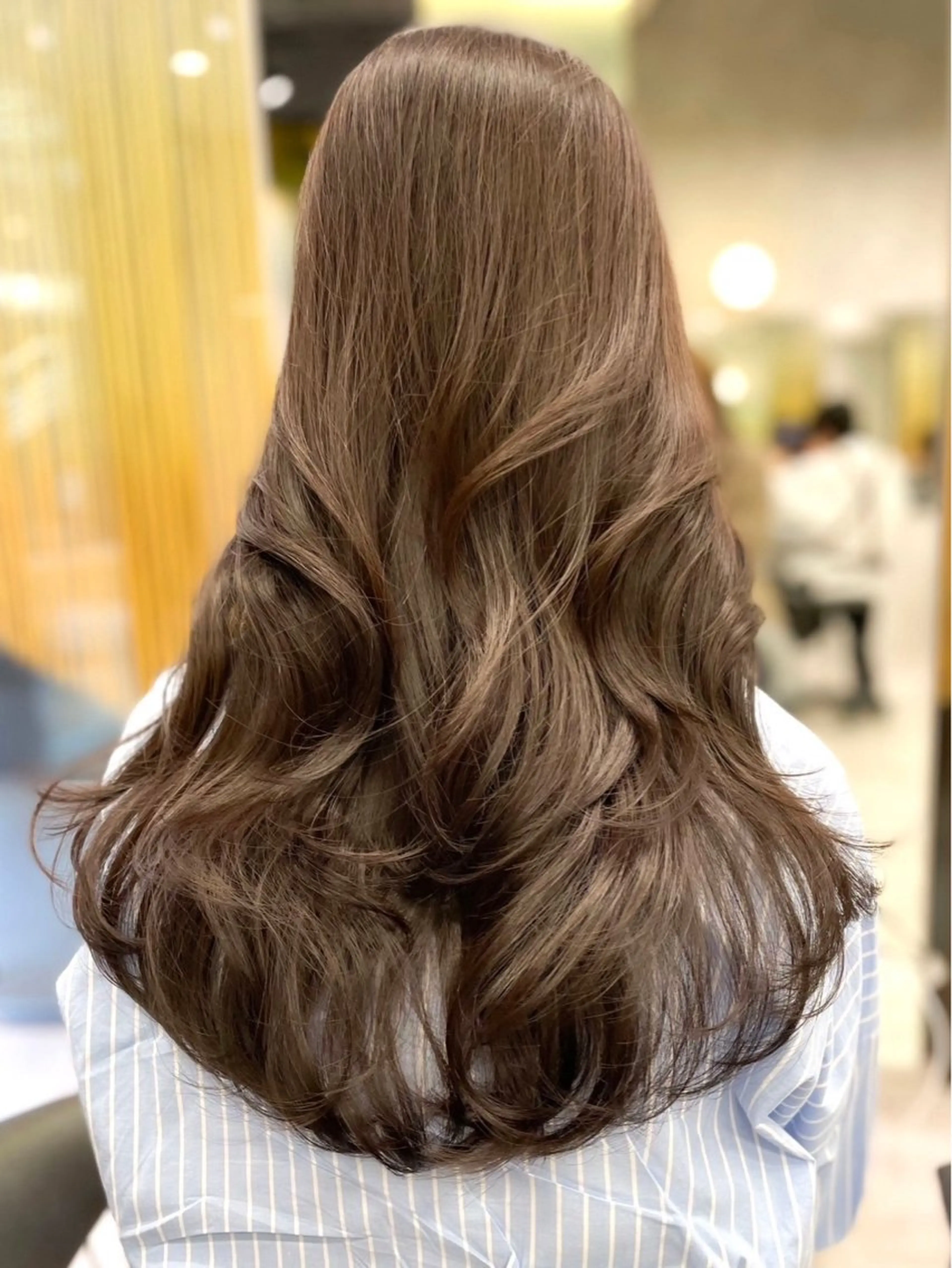 カラー ヘアカラー 花井輝 ボブ/レイヤーのヘアスタイル