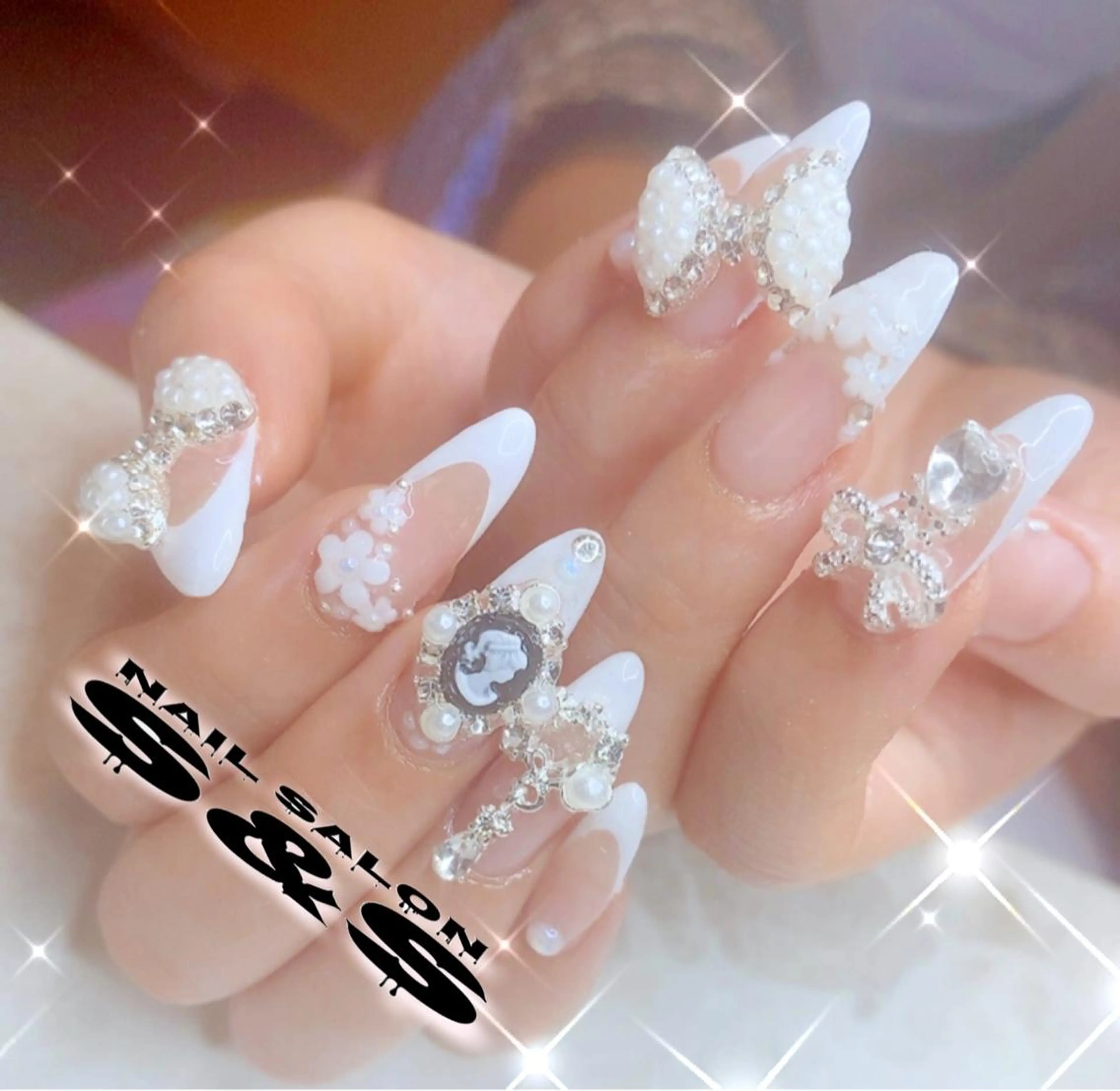 ネイル 長さ出し メンズネイル 持ち込み スカルプネイル S&S 村田小百合のネイルデザイン