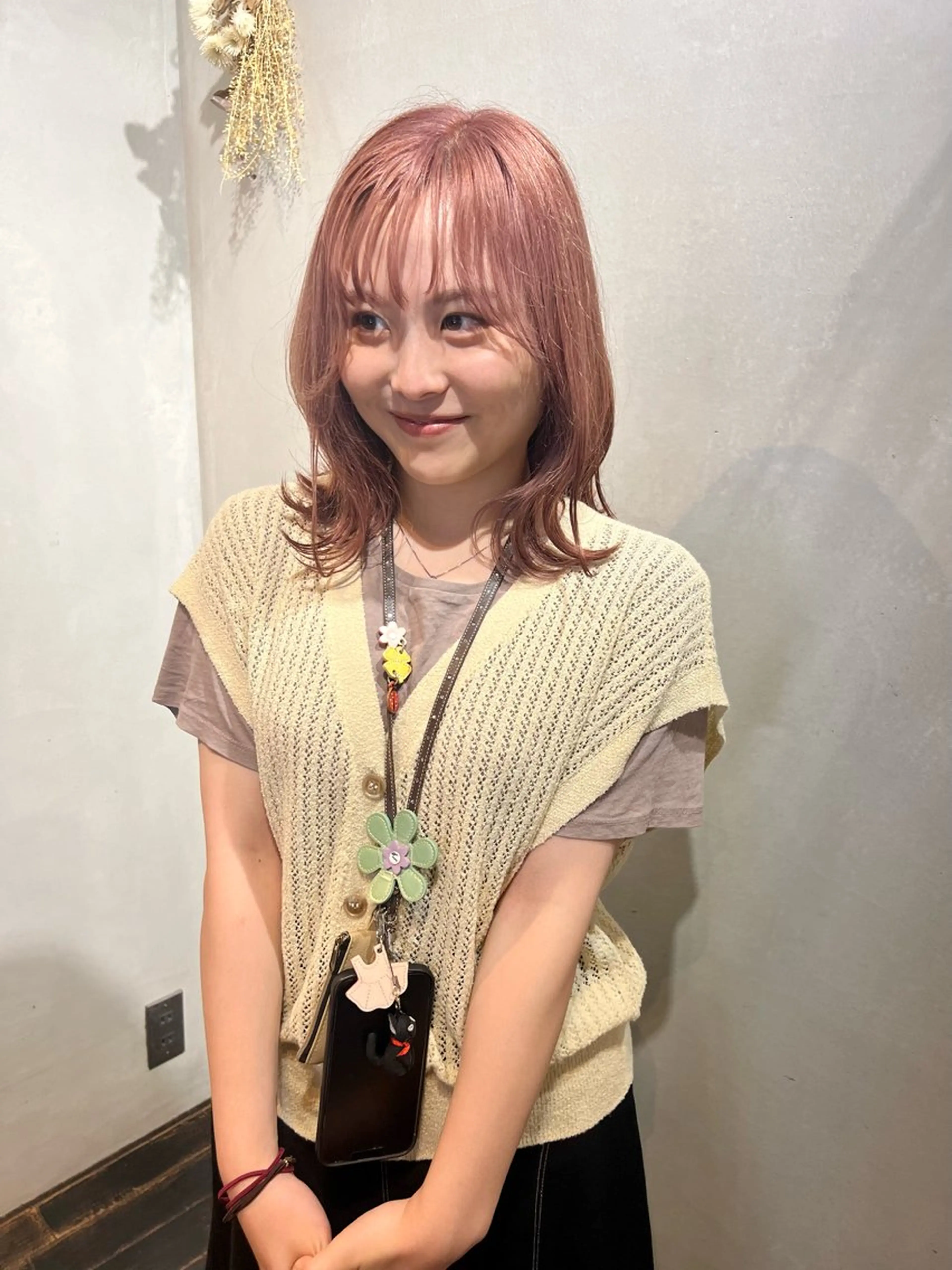 ミディアム ヘアカラー Aya/四条烏丸/ インナーカラーのヘアスタイル