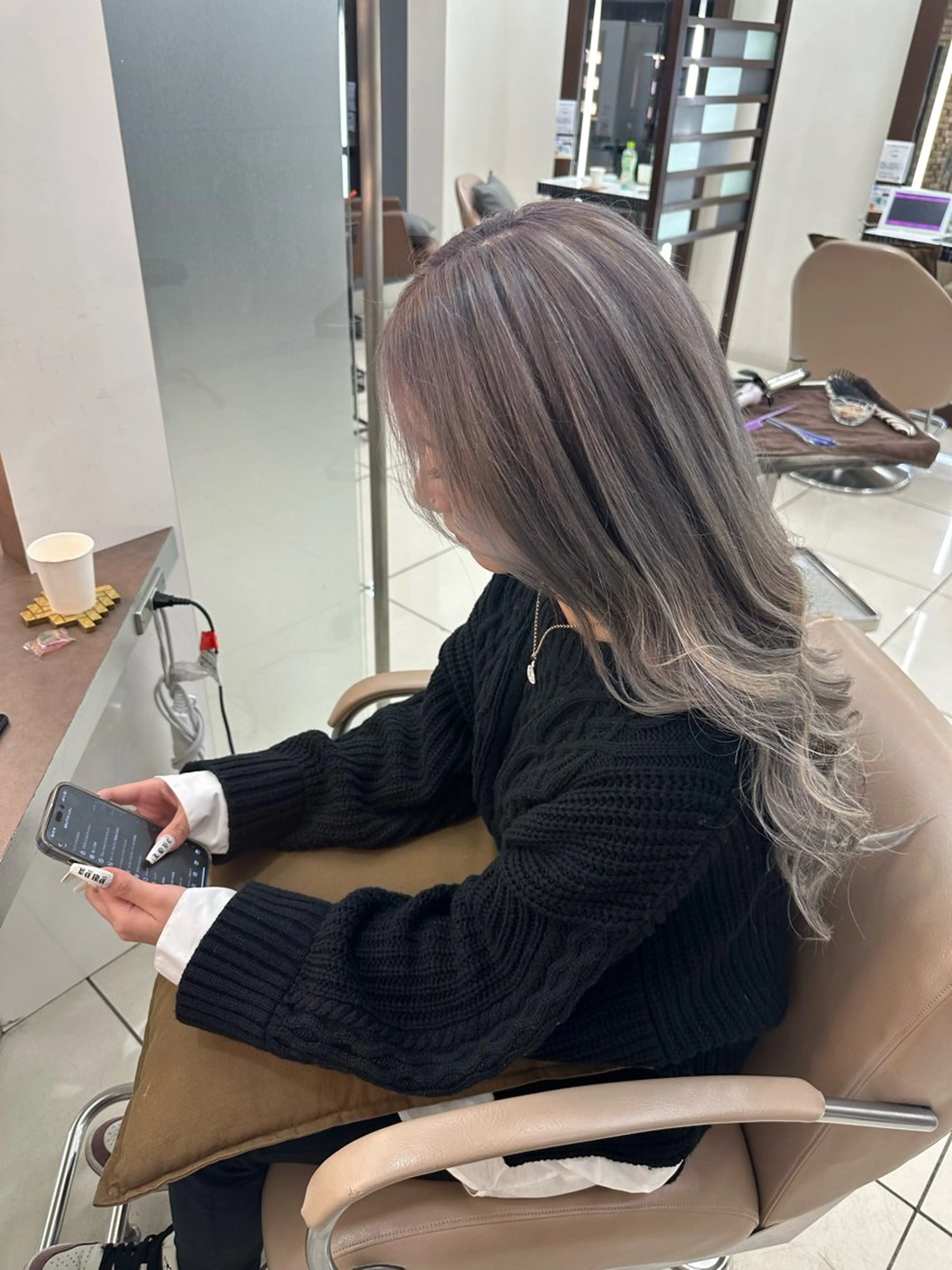 メンズ特化 センターパート特化のヘアスタイル