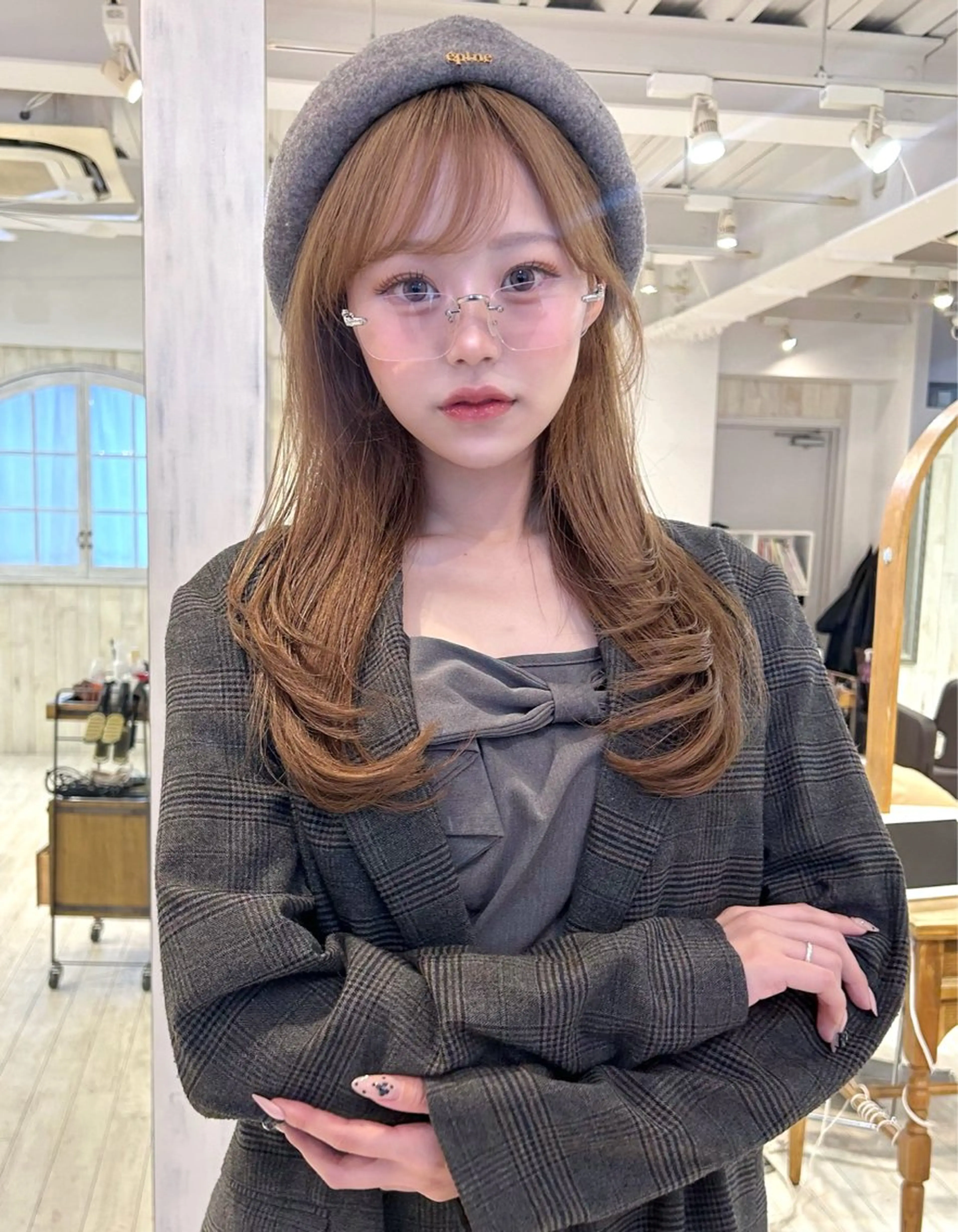 【✨営業時間外限定！(金曜不可)✨】ロングレイヤーカット限定⚠️3cm~切らせてくださるカットモデルさん募集中‼️の写真