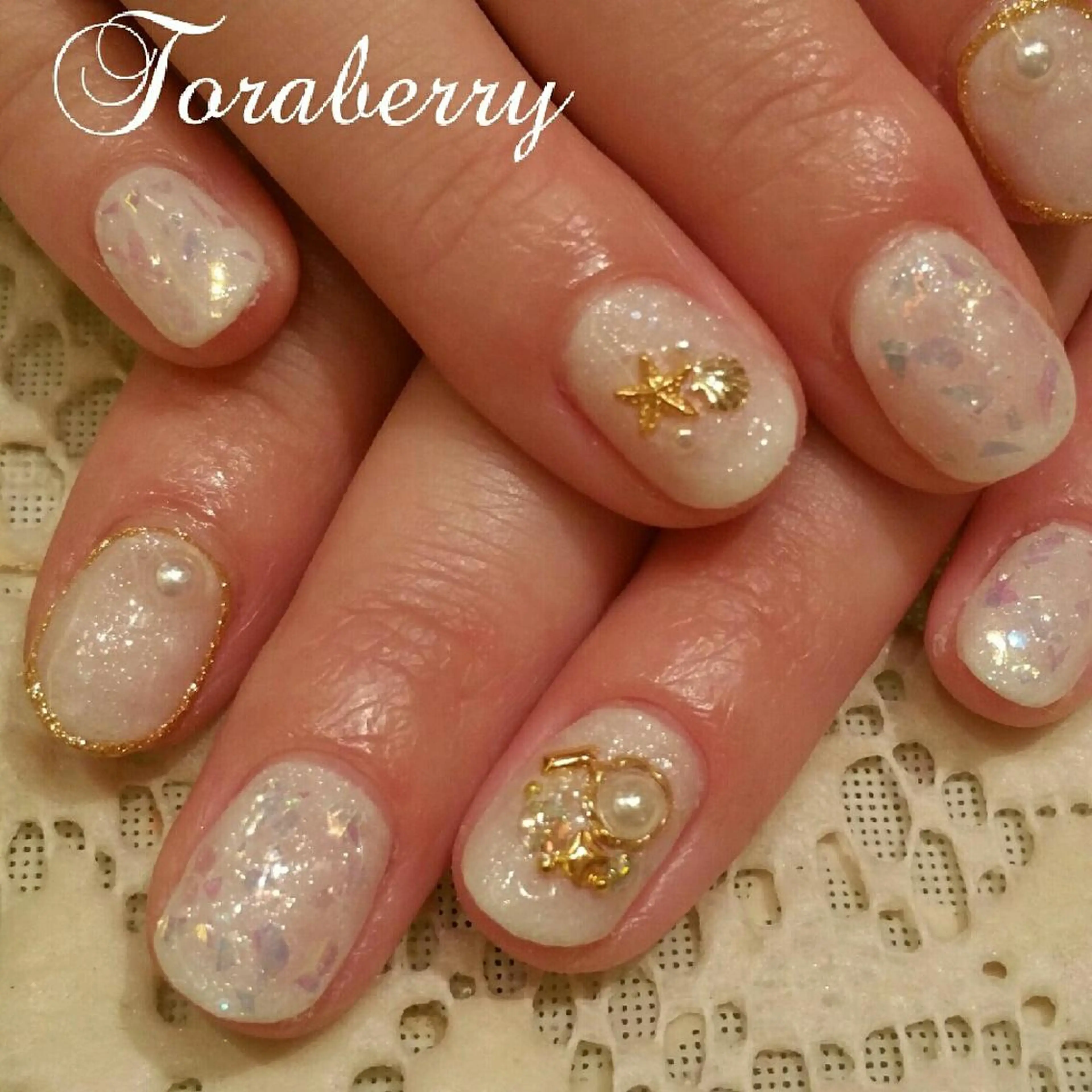 ネイル 持ち込み ショートネイル ネイリスト なつみのネイルデザイン