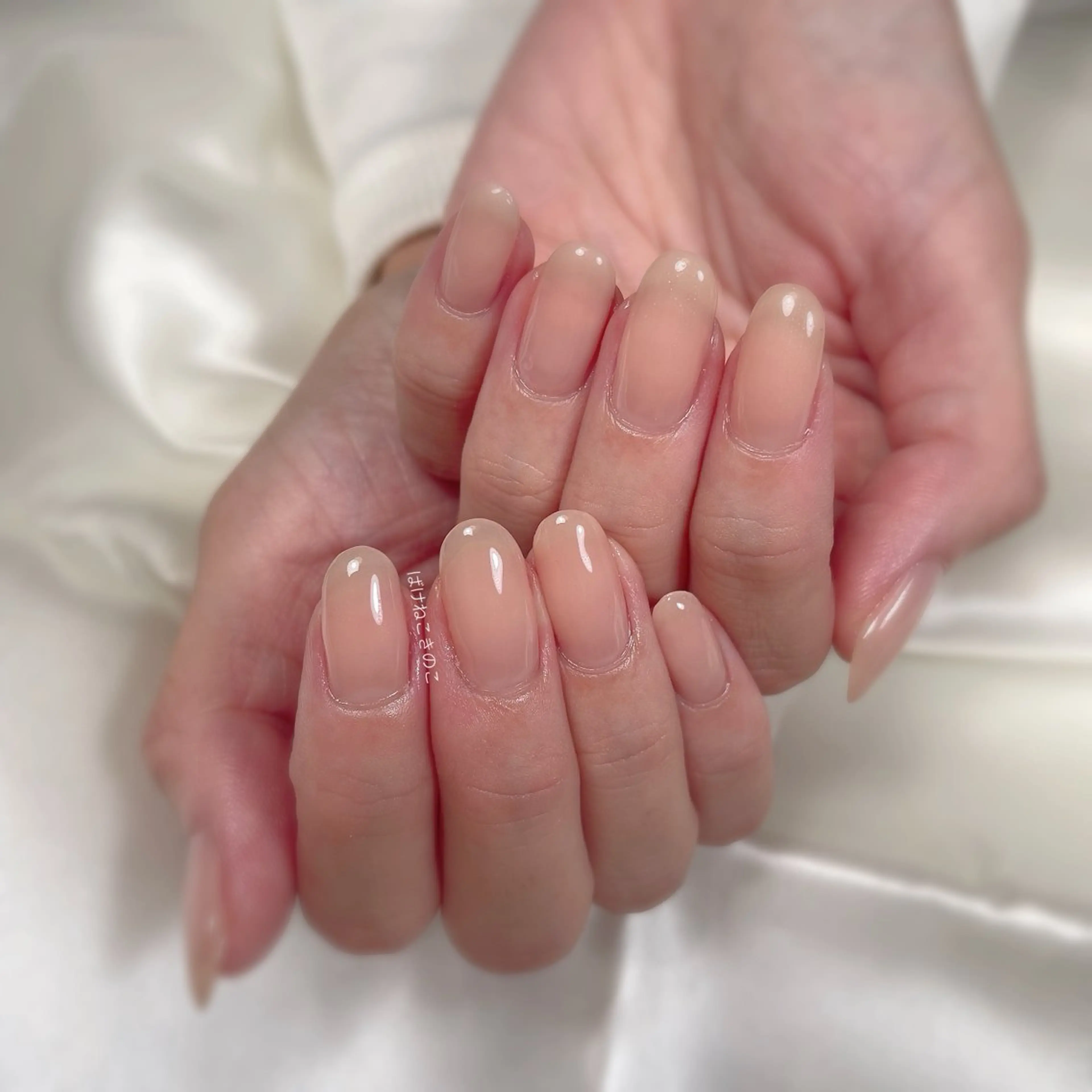 【オフなし】💅ショートネイル･ジェルワンカラー練習モデル🩷【補足必読❗️】の写真