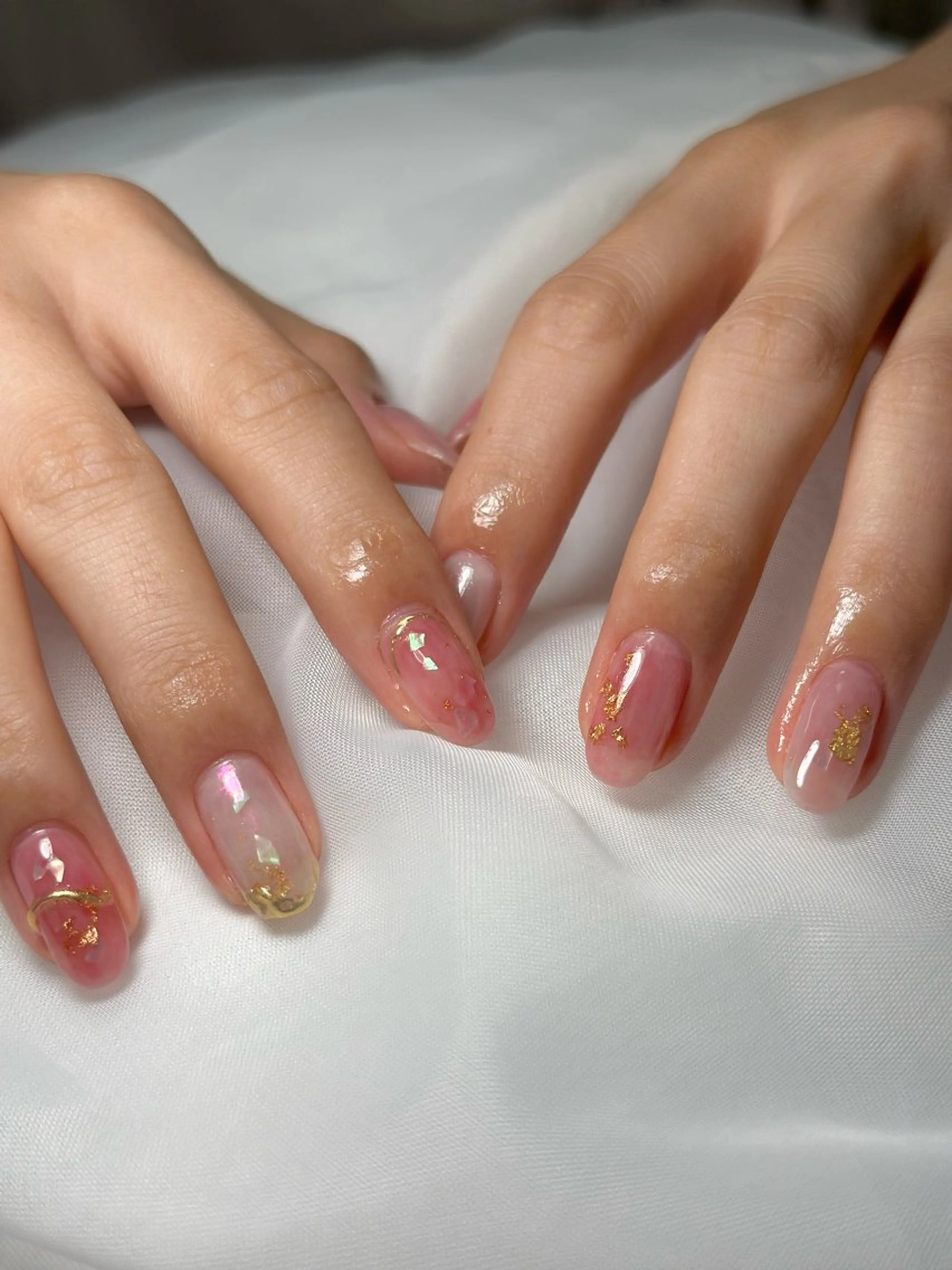 ネイル ニュアンスネイル bibiwoo Ayakoのネイルデザイン