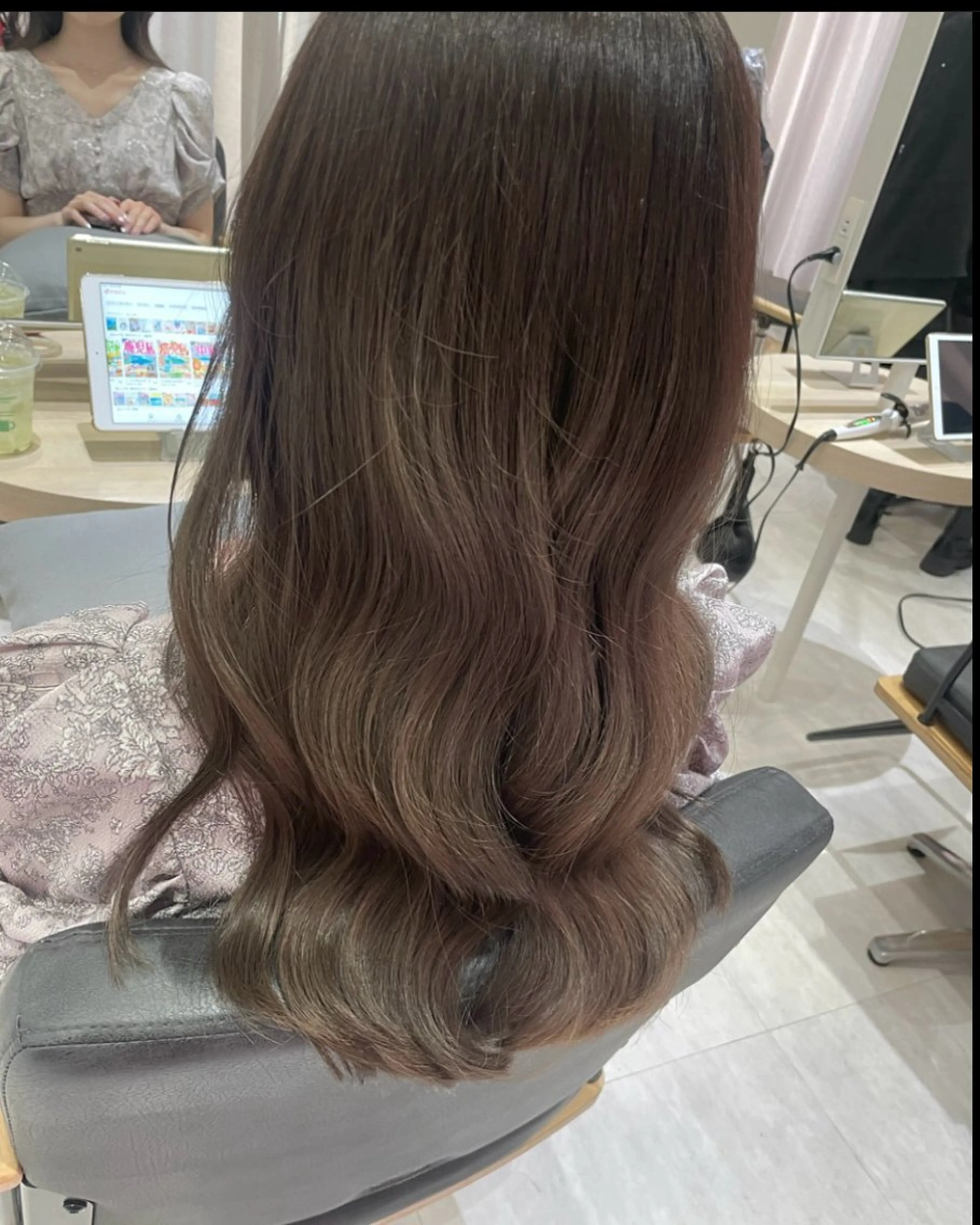 ロング ヘアカラー トリートメント 🌿透明感ヘア 園田　朱梨🌿のヘアスタイル