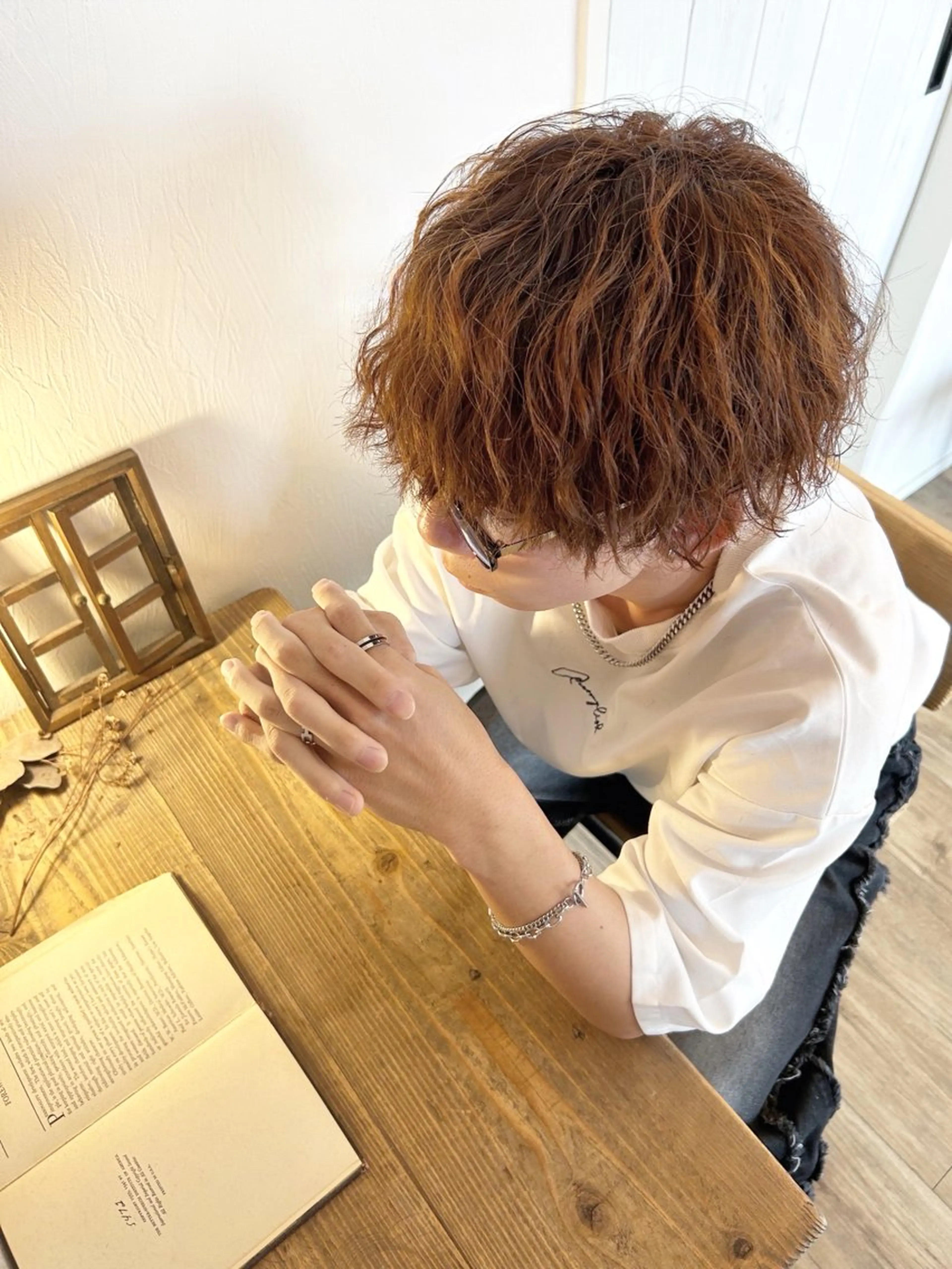 パーマ カット パーマ カイト/ヘアカラー /メンズヘアのヘアスタイル