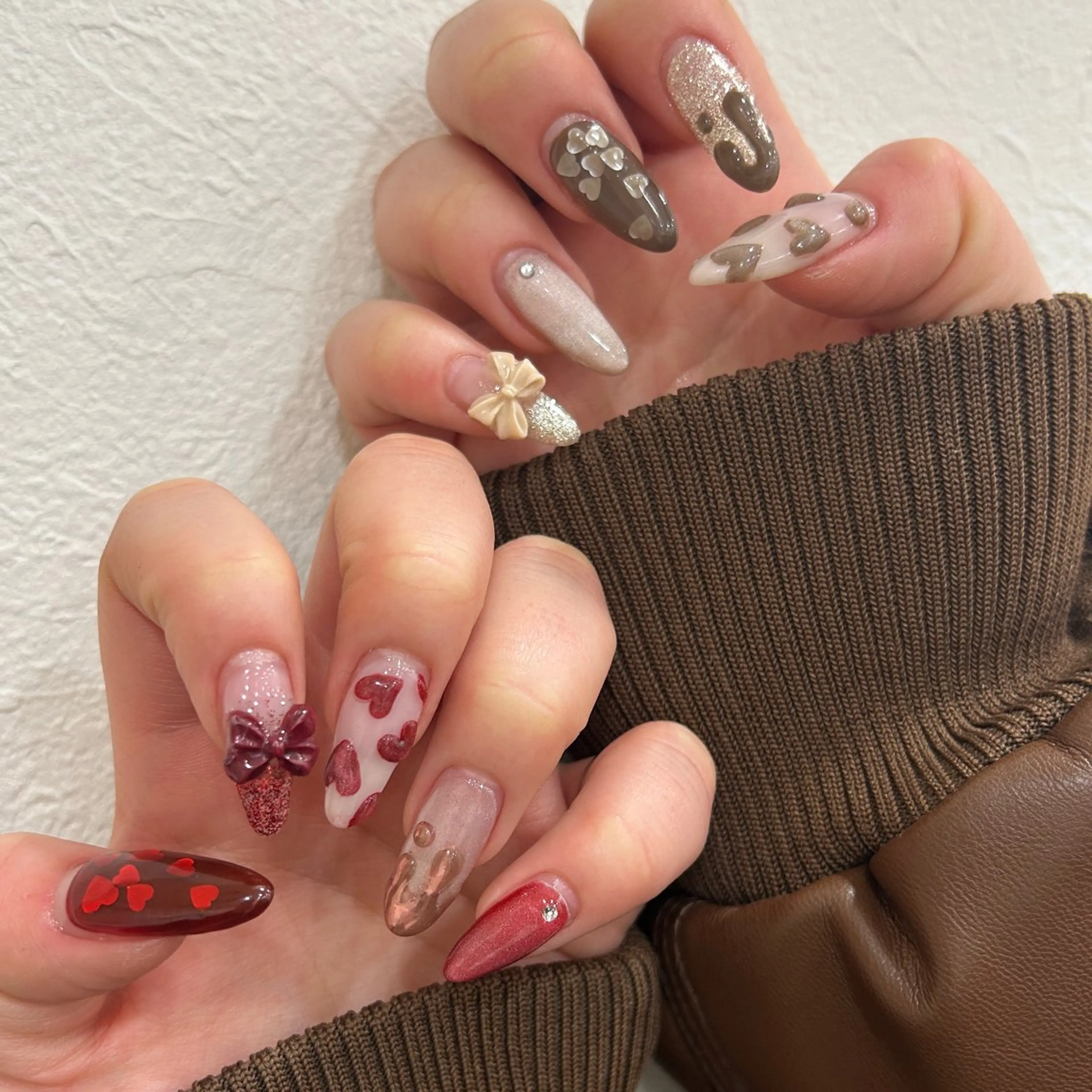 ネイル バレンタイン MIRUS町田店 ♡ maiのネイルデザイン