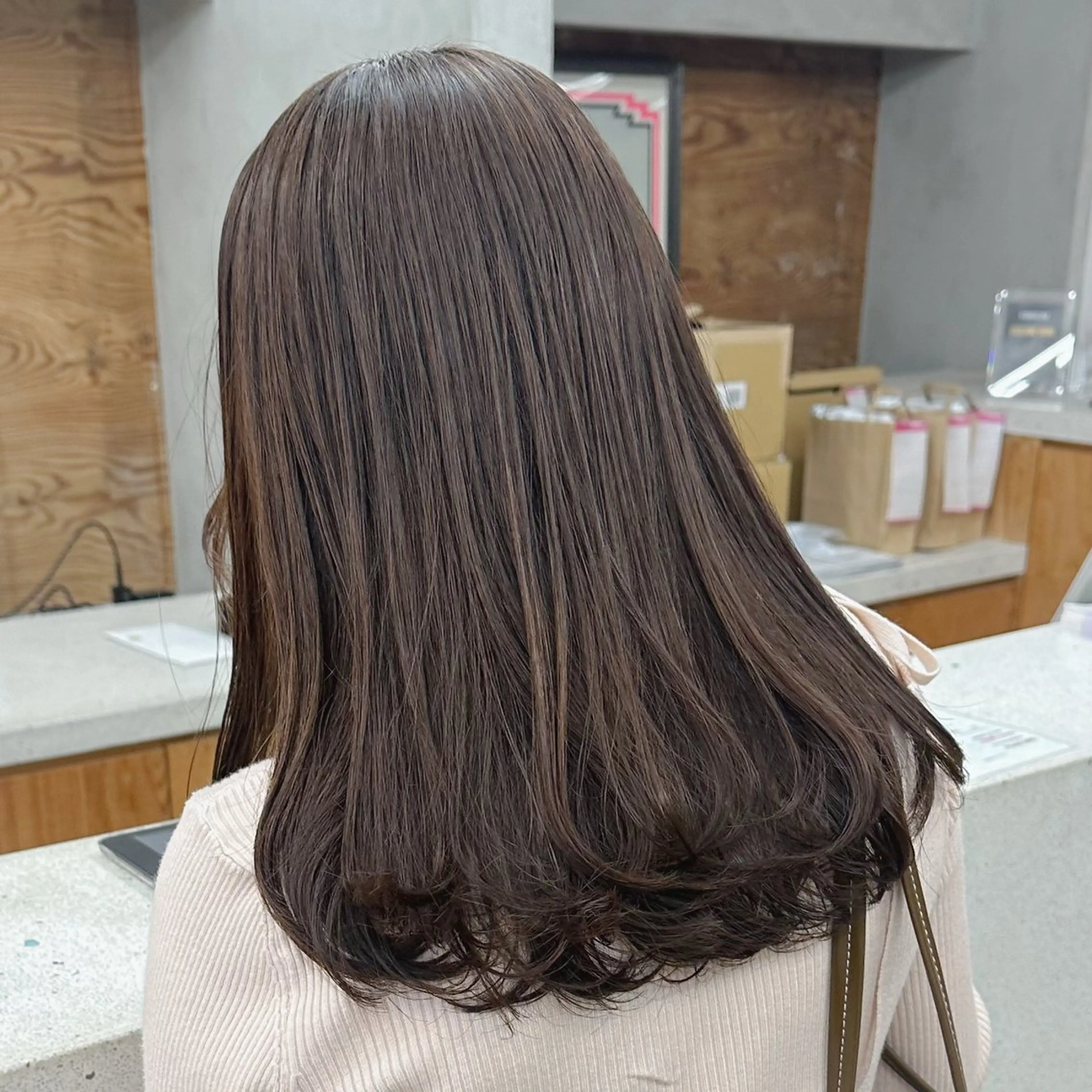 ミディアム パーマ ANY mikuのヘアスタイル