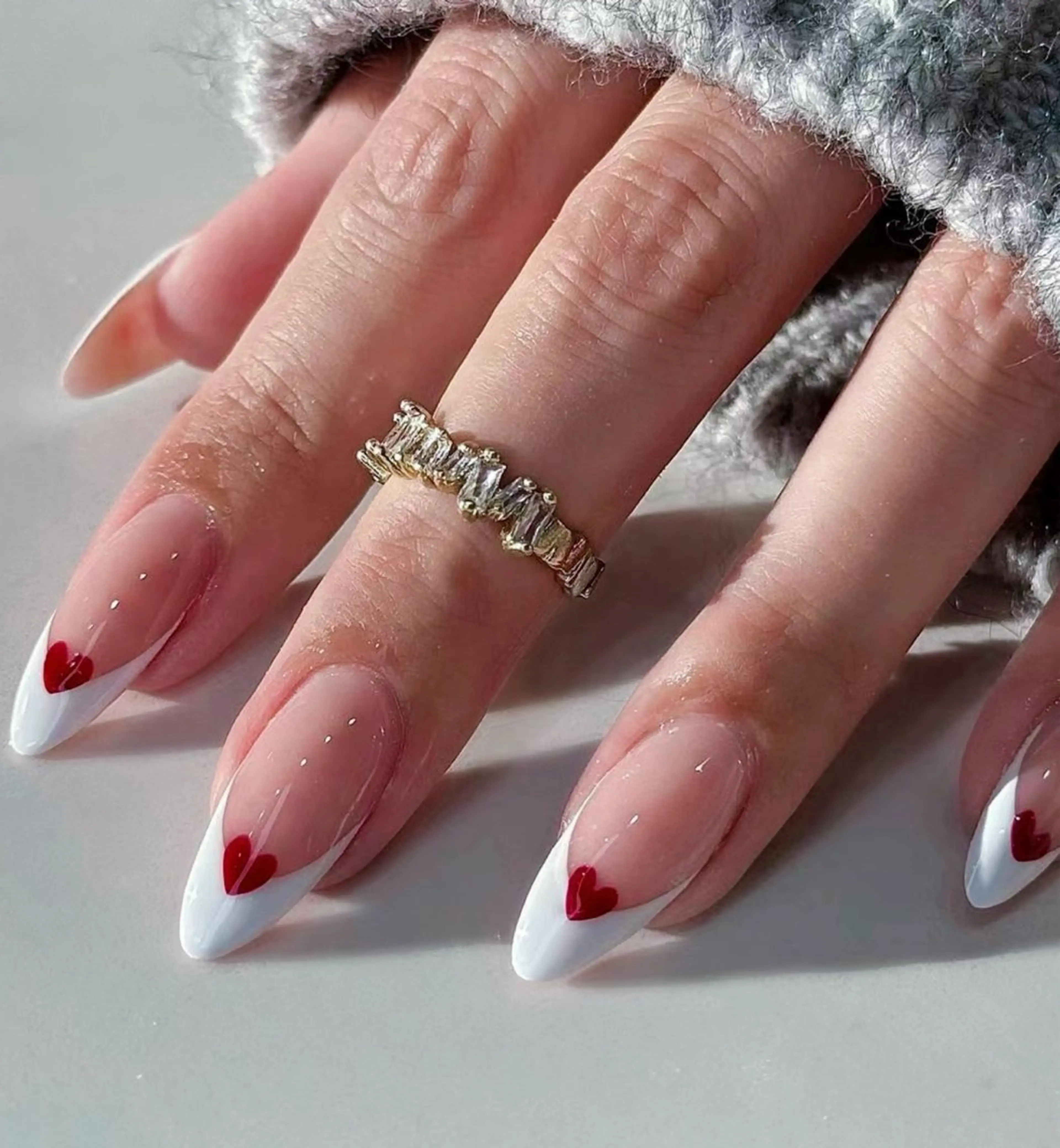 ネイル アートネイル 韓国ネイル 水色 ロングネイル マグネットネイル ハンドネイル ハンドケア NailDemure 【銀座店】のネイルデザイン