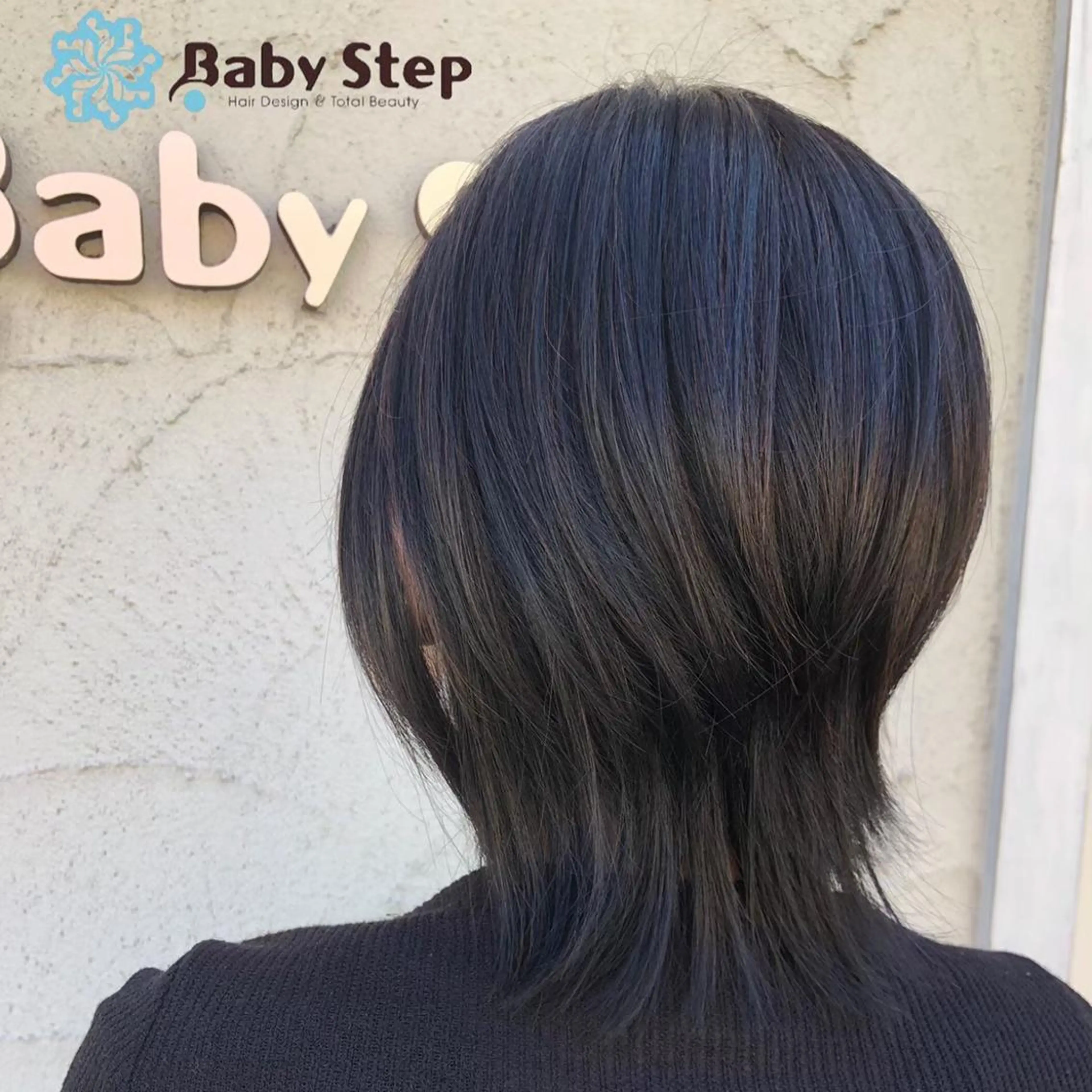 ミディアム カラー Baby Step ウエノのヘアスタイル