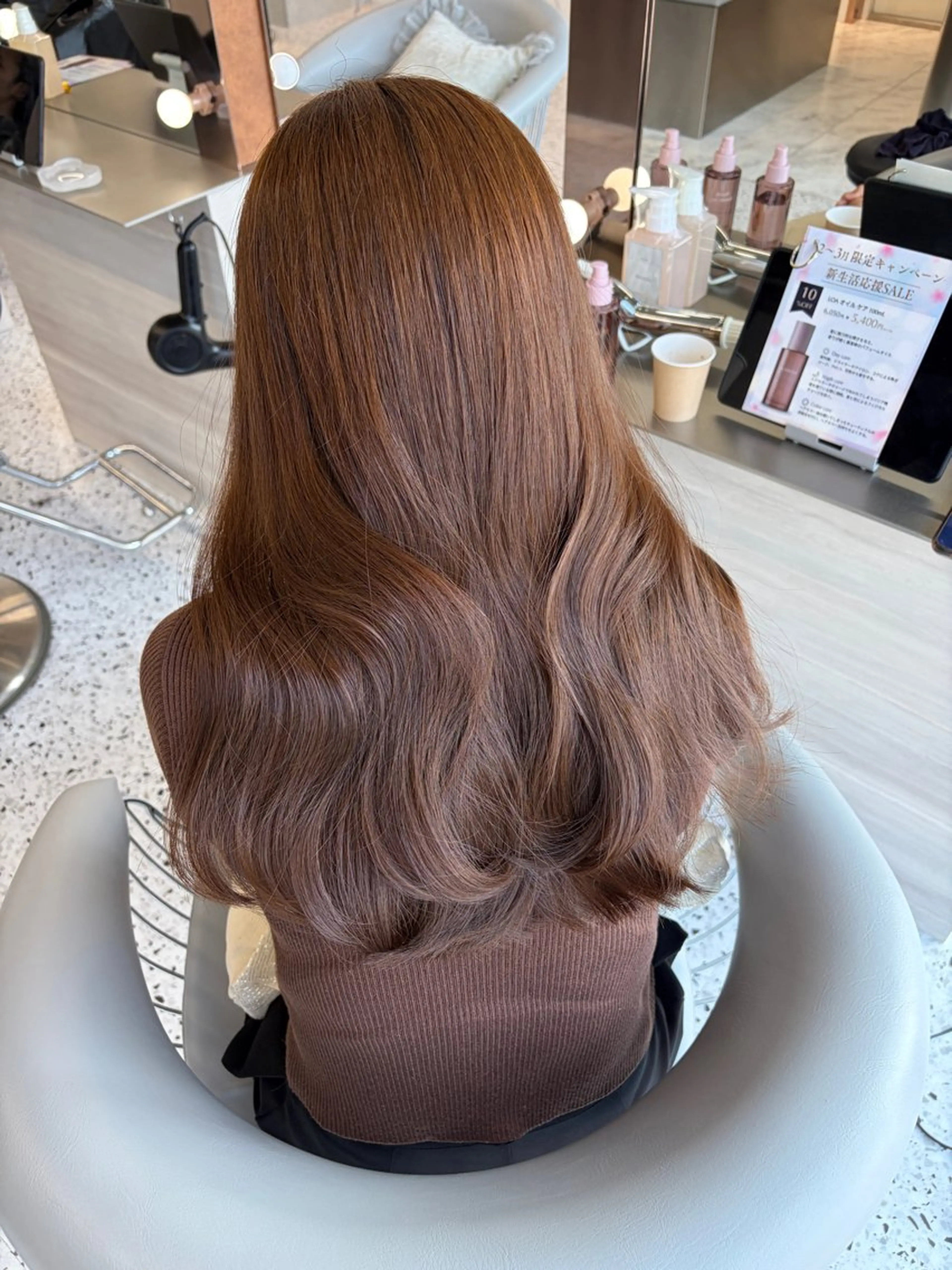 ロング カット ヘアカラー トリートメント 似合わせレイヤー |minamiのヘアスタイル