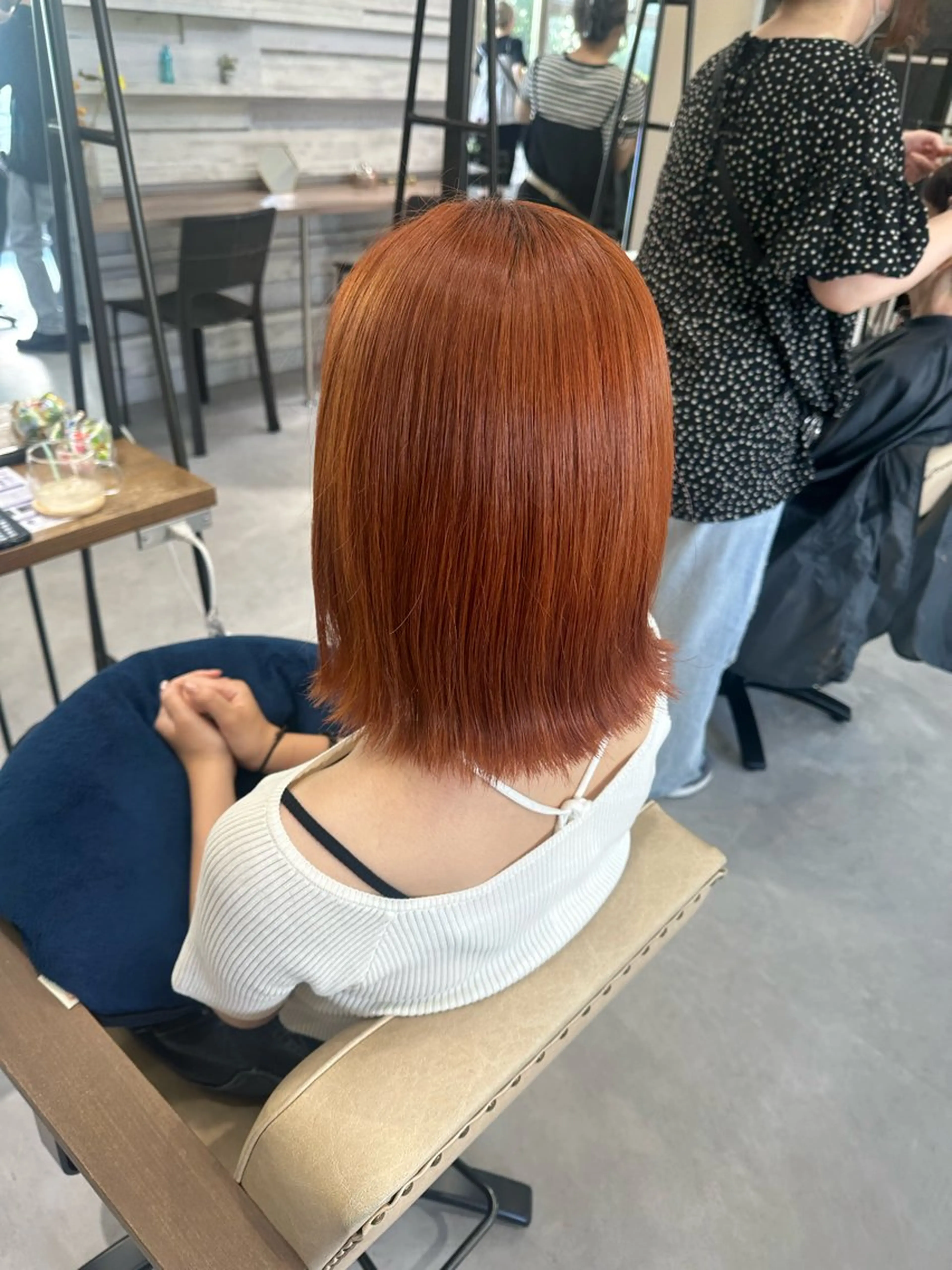 ミディアム カラー 髪質改善AUSTIN登戸所属・野村 一花 / 暖色 カラー / Wカラーのヘアスタイル