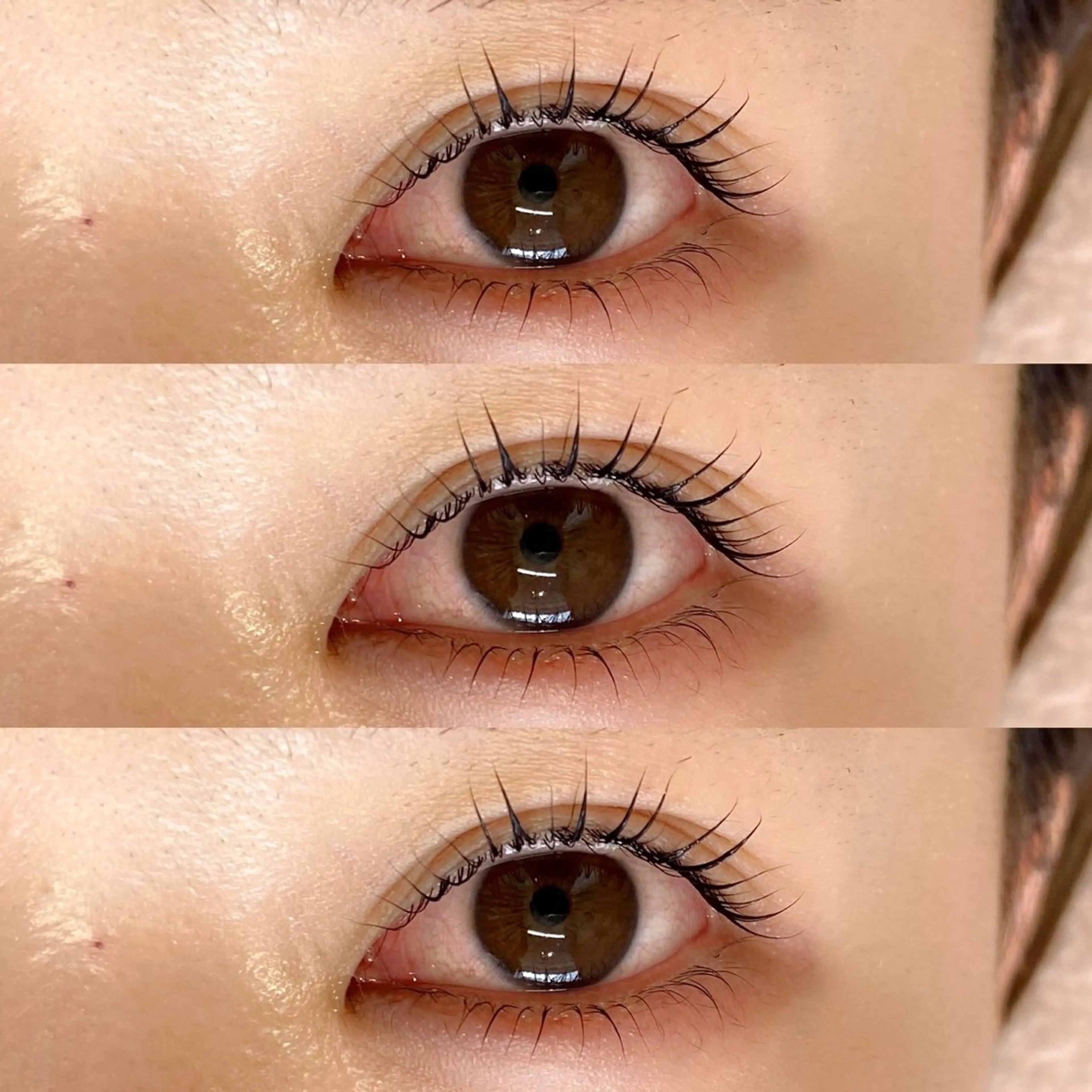 マツエク・マツパ 束感まつ毛 下まつげエクステ マツパ meg .のマツエク・マツパデザイン