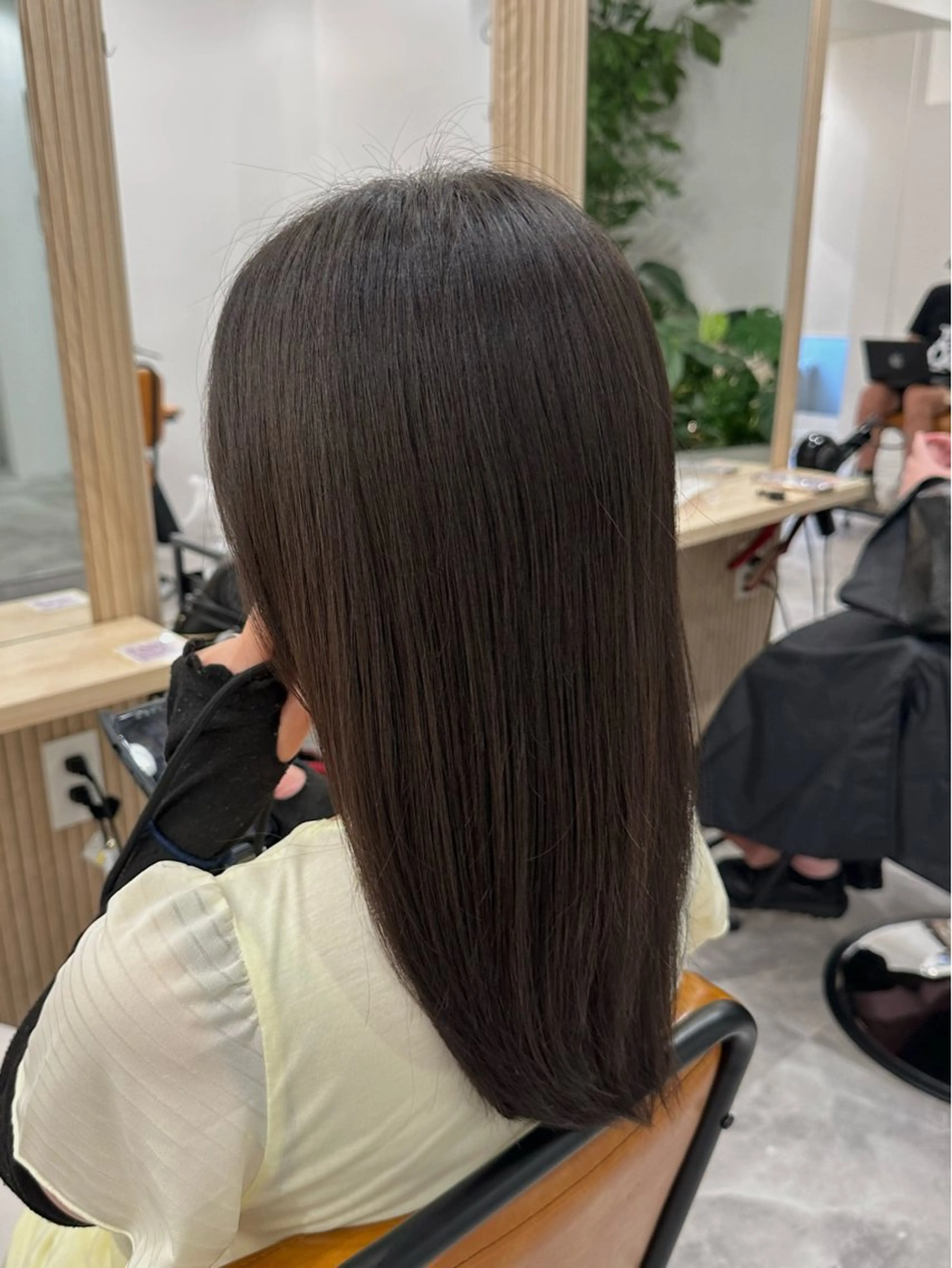 セミロング カラー カット ヘアカラー ROPE🫧 フウカのヘアスタイル