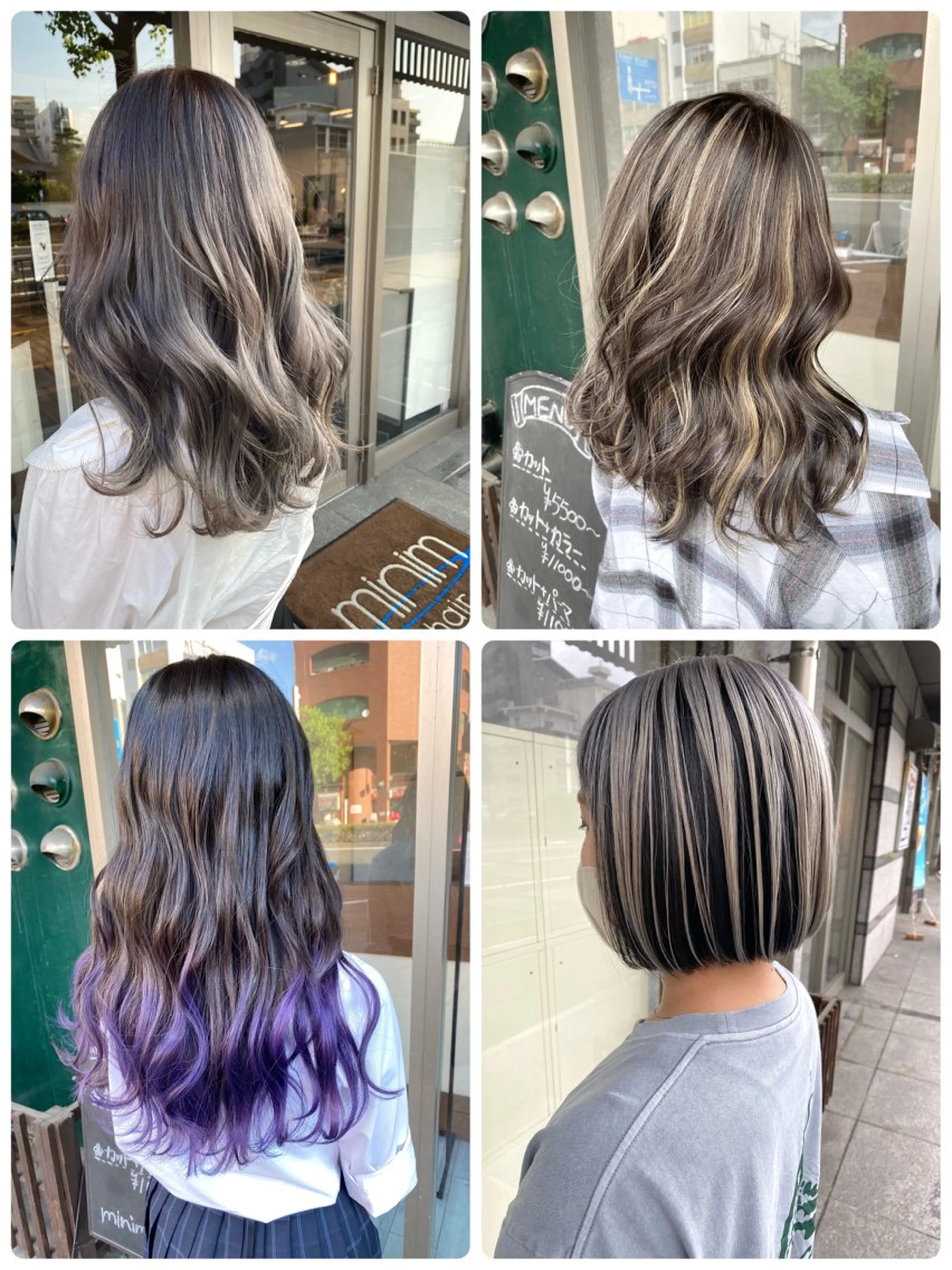 カラー デザインカラー 日比 貴大/ minim hairのヘアスタイル