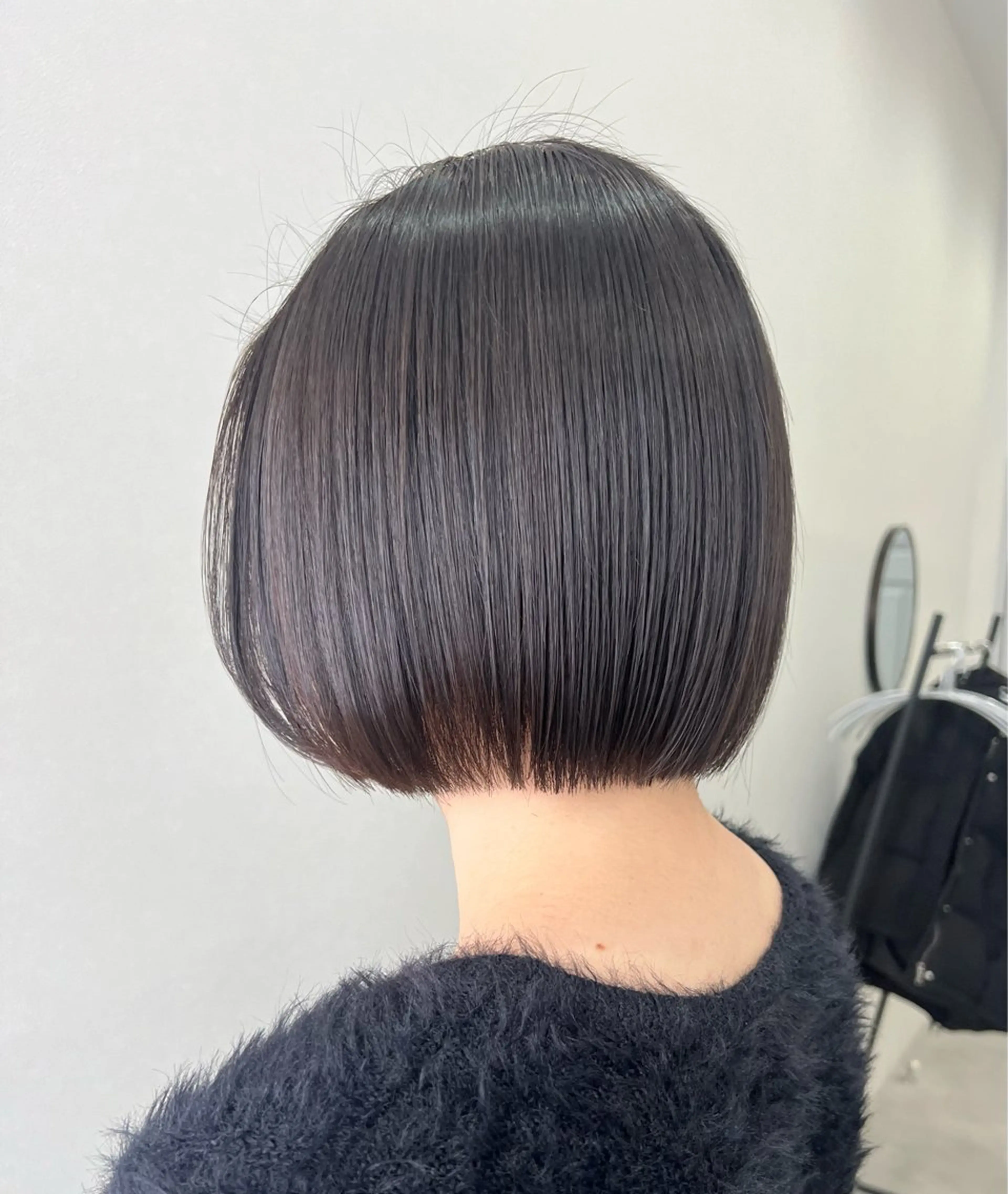SOYON栄 山下麻央のヘアスタイル