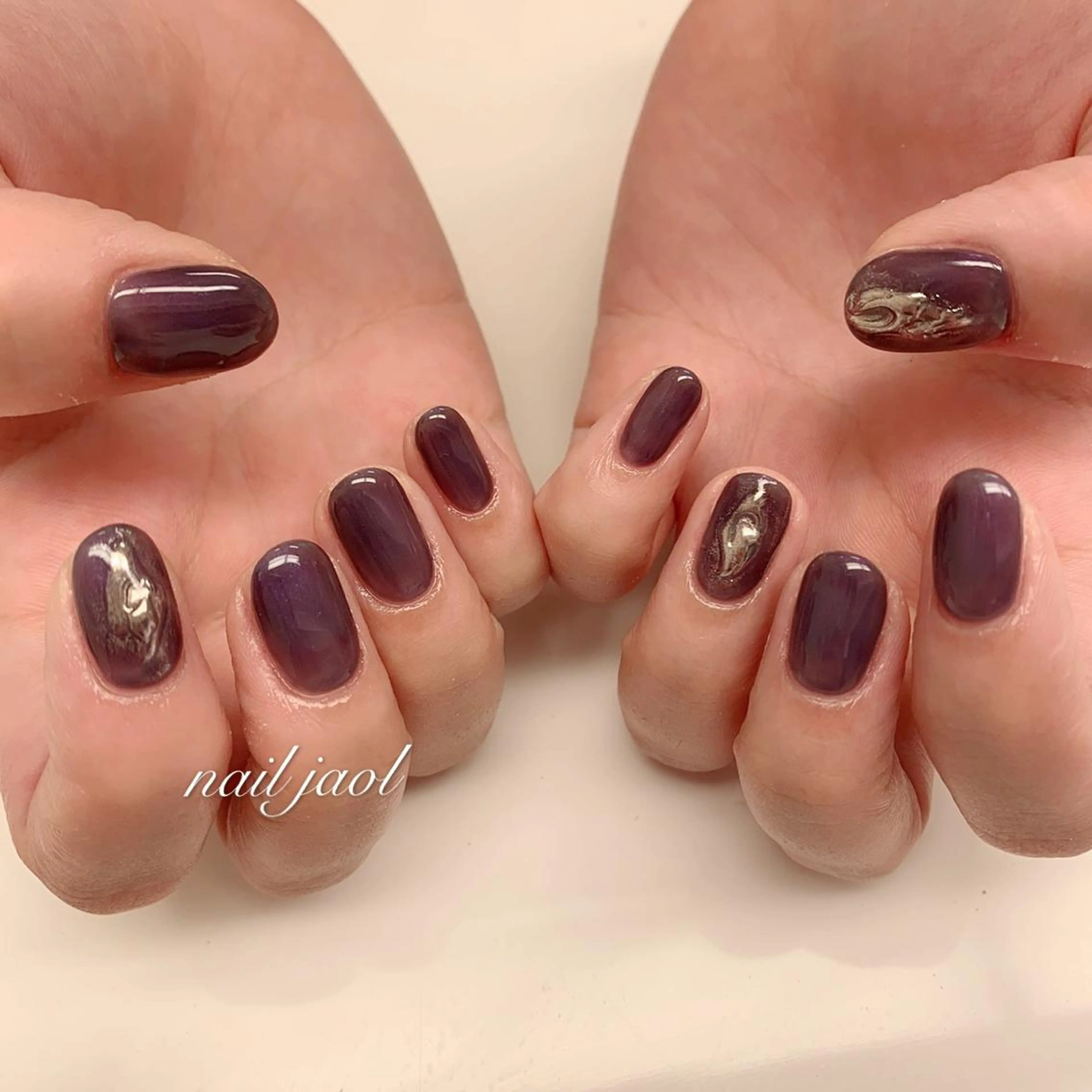 ミディアム nail jaol池袋店所属・ネイルJaol 池袋のネイルデザイン