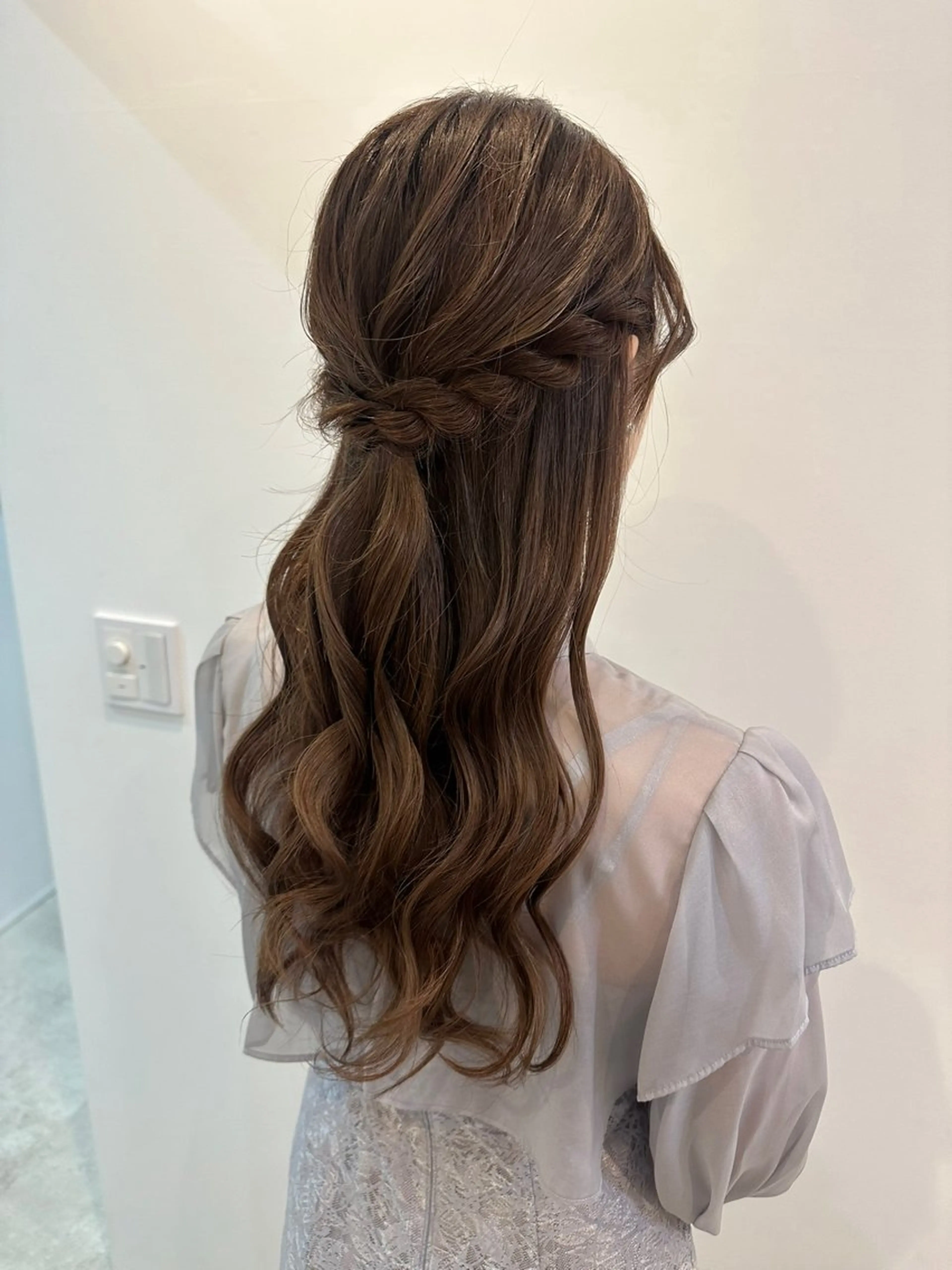 ロング ヘアアレンジ ヘアセット ヘアセット/艶カラー 💐nao.のヘアスタイル