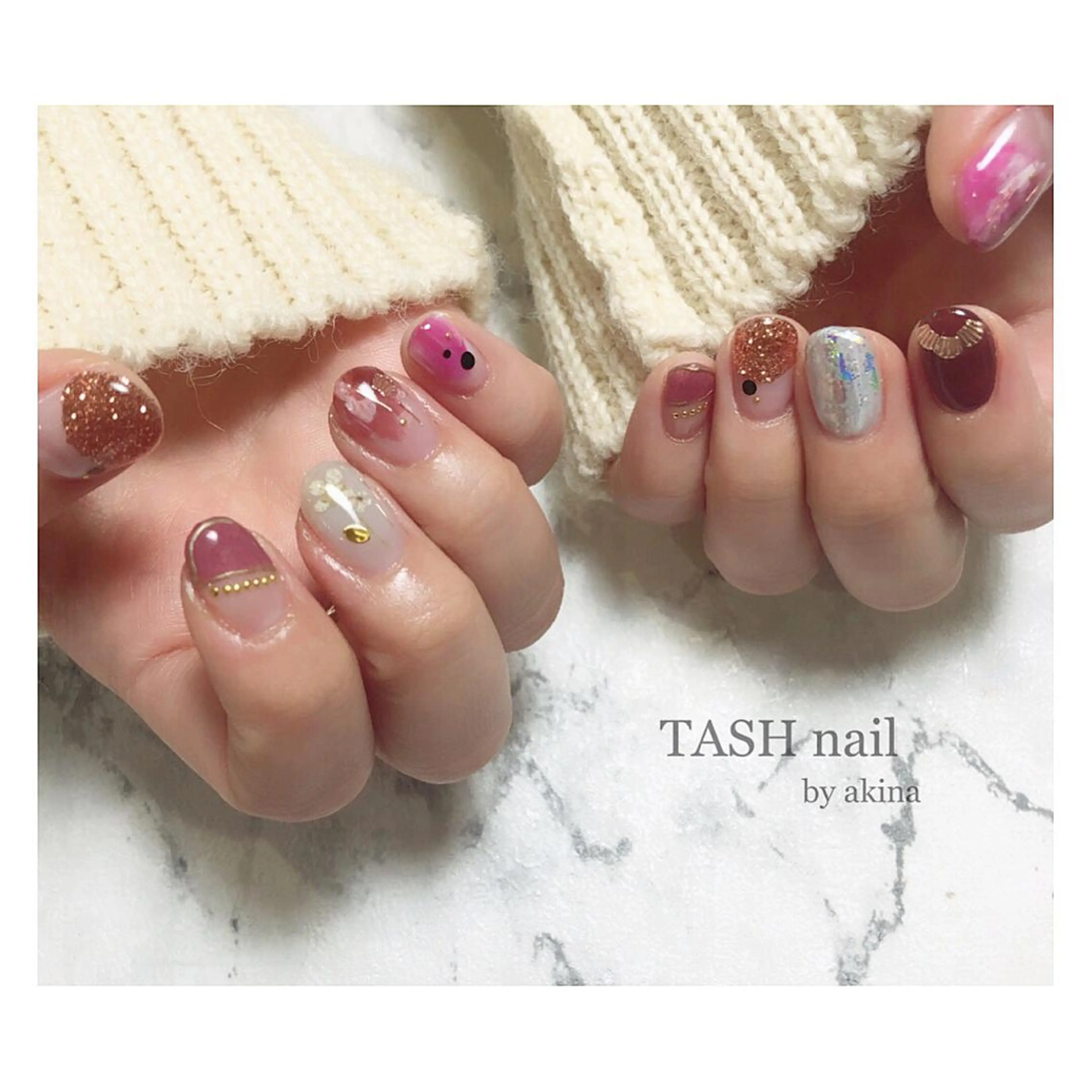 ネイル TASH nailのネイルデザイン