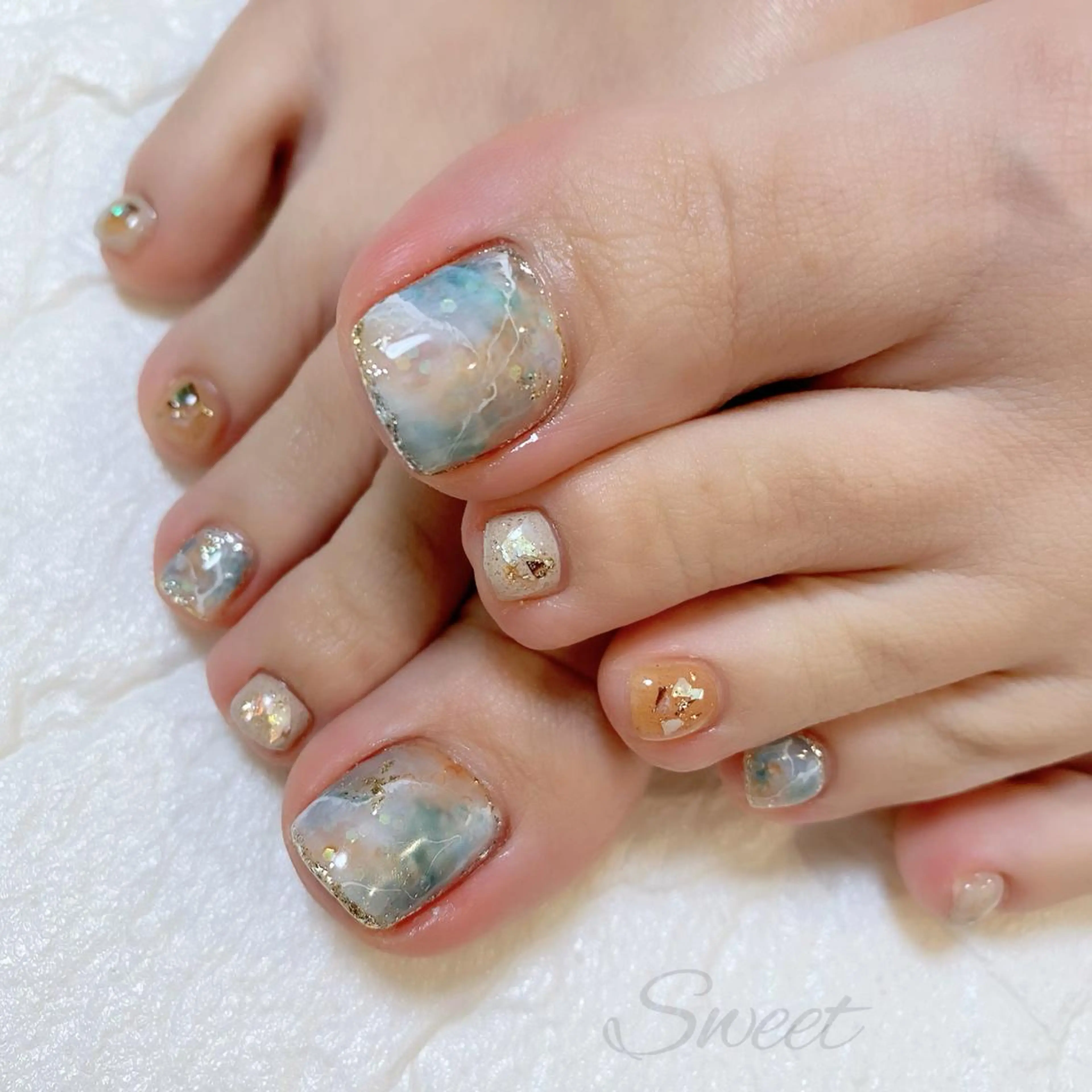 ネイル sweet 仲野陽子のネイルデザイン