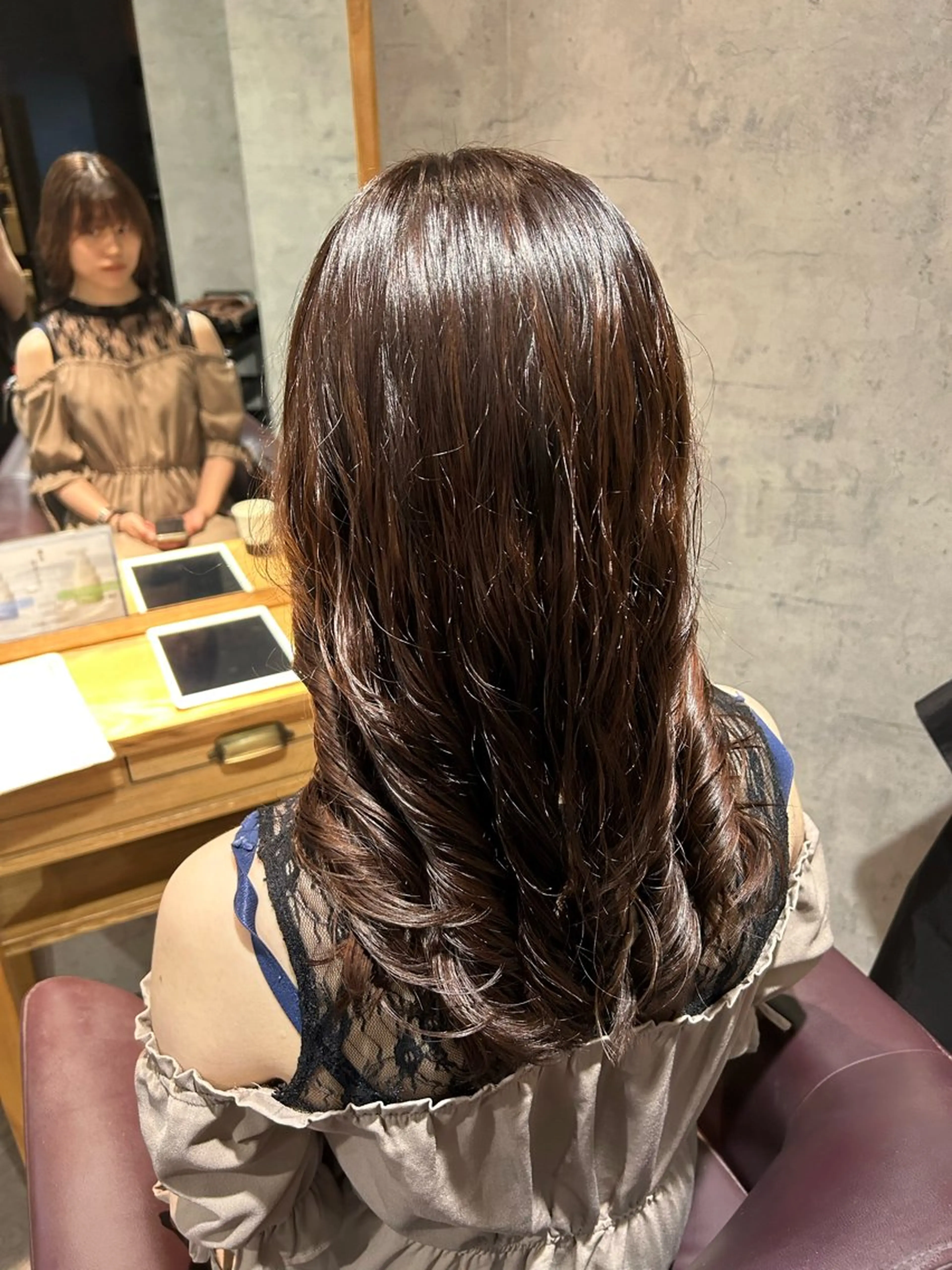 ミディアム パーマ ミディアムパーマ デジタルパーマ カット パーマ トリートメント ヘッドスパ パーソナルカラー 診断🍀マリンのヘアスタイル